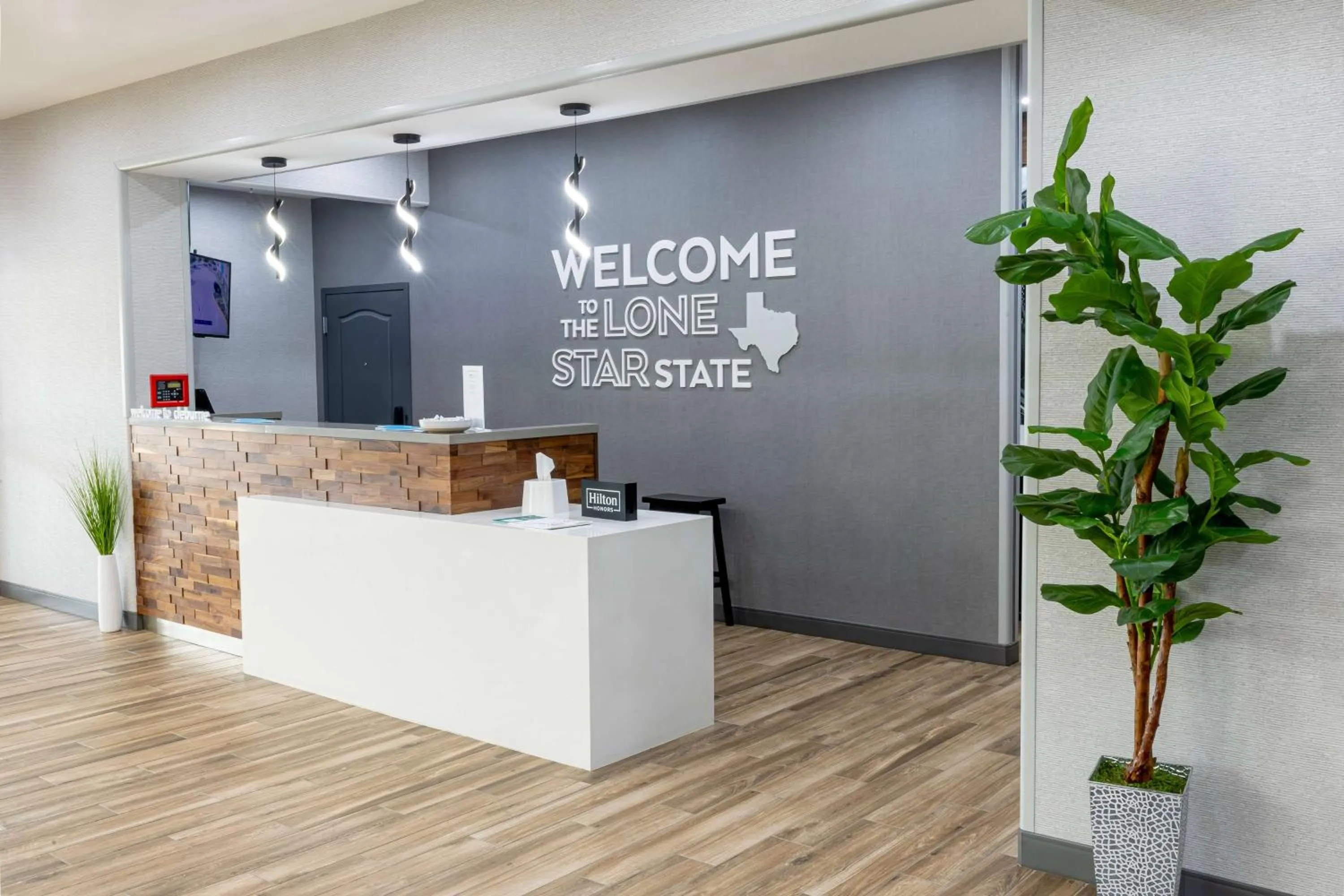 Lobby or reception in Hampton Inn & Suites Cleburne