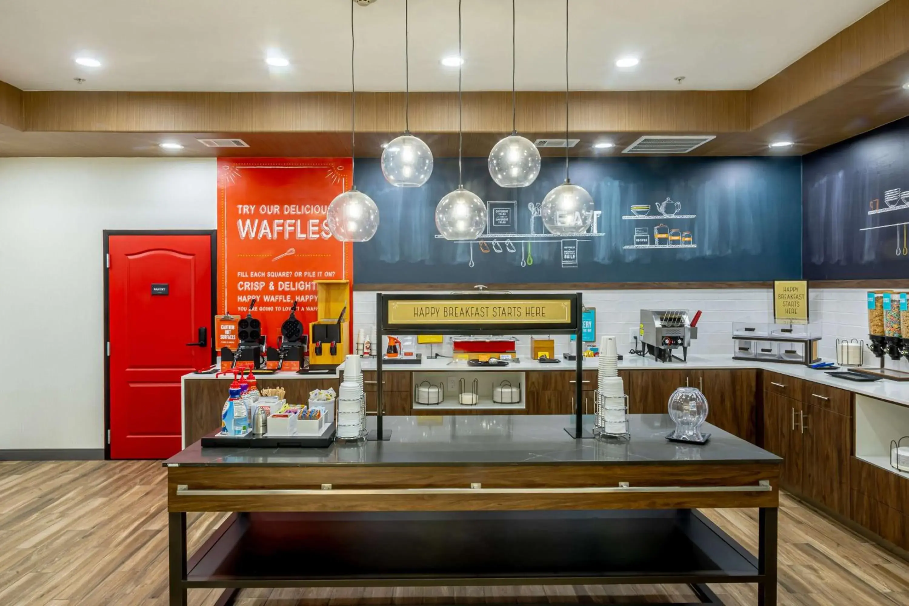 Breakfast in Hampton Inn & Suites Cleburne Breakfast in Hampton Inn & Suites Cleburne