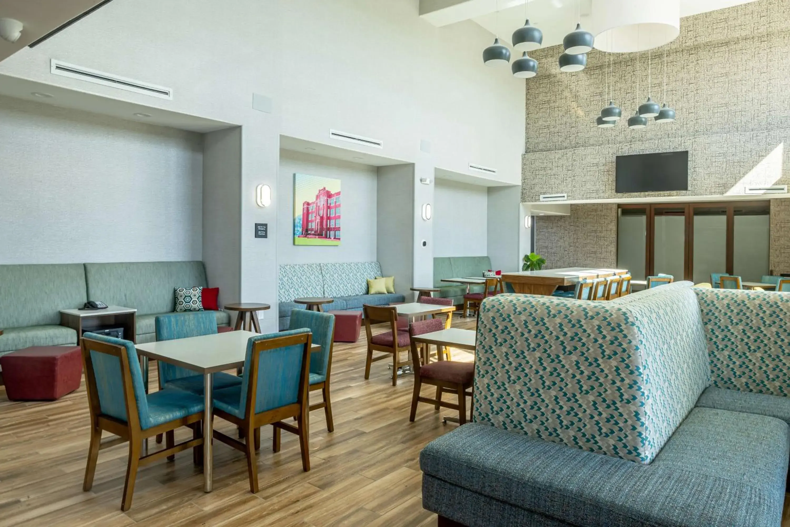 Lobby or reception in Hampton Inn & Suites Cleburne Lobby or reception in Hampton Inn & Suites Cleburne