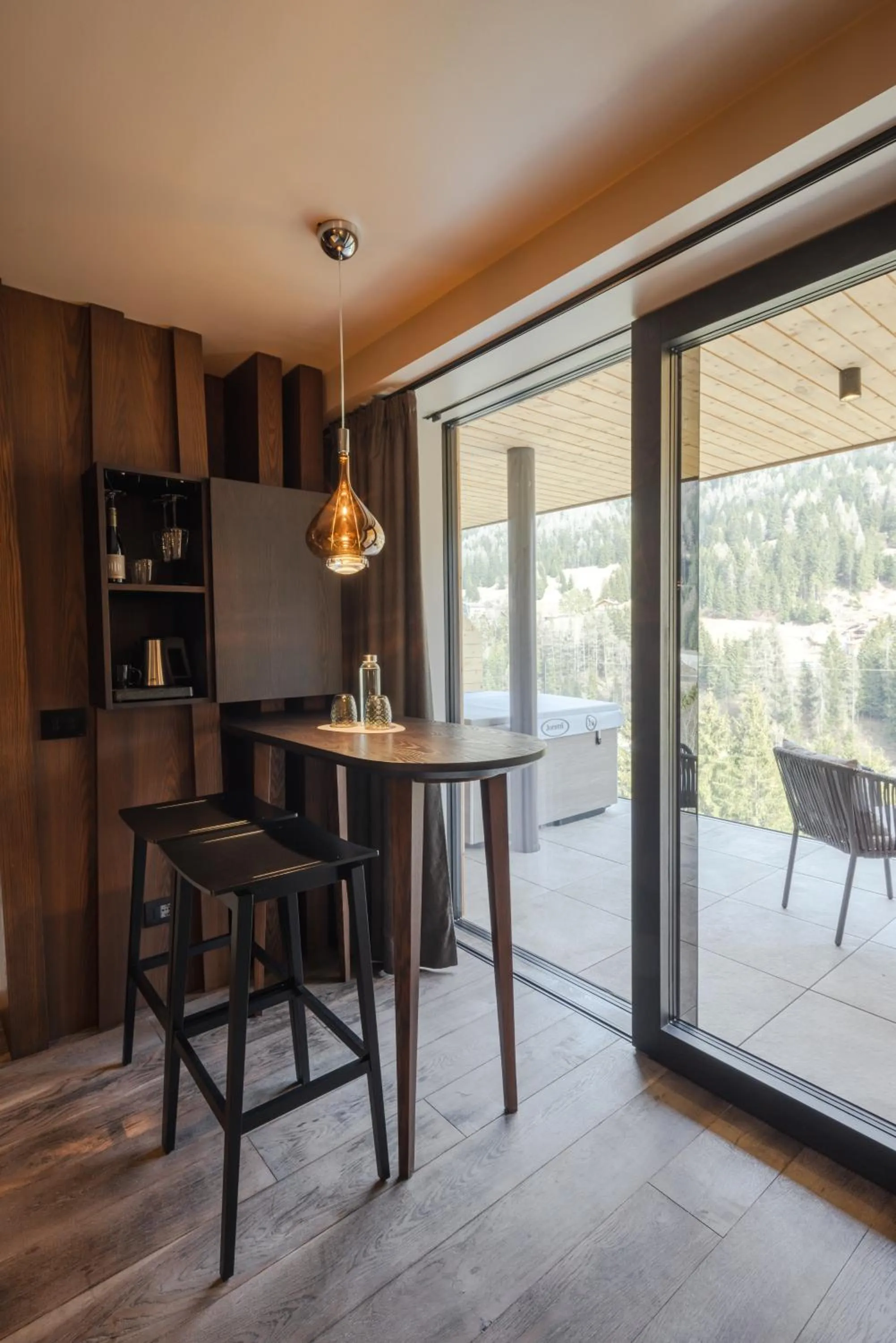 Kitchen or kitchenette in Latemar - Hotel Suites Spa