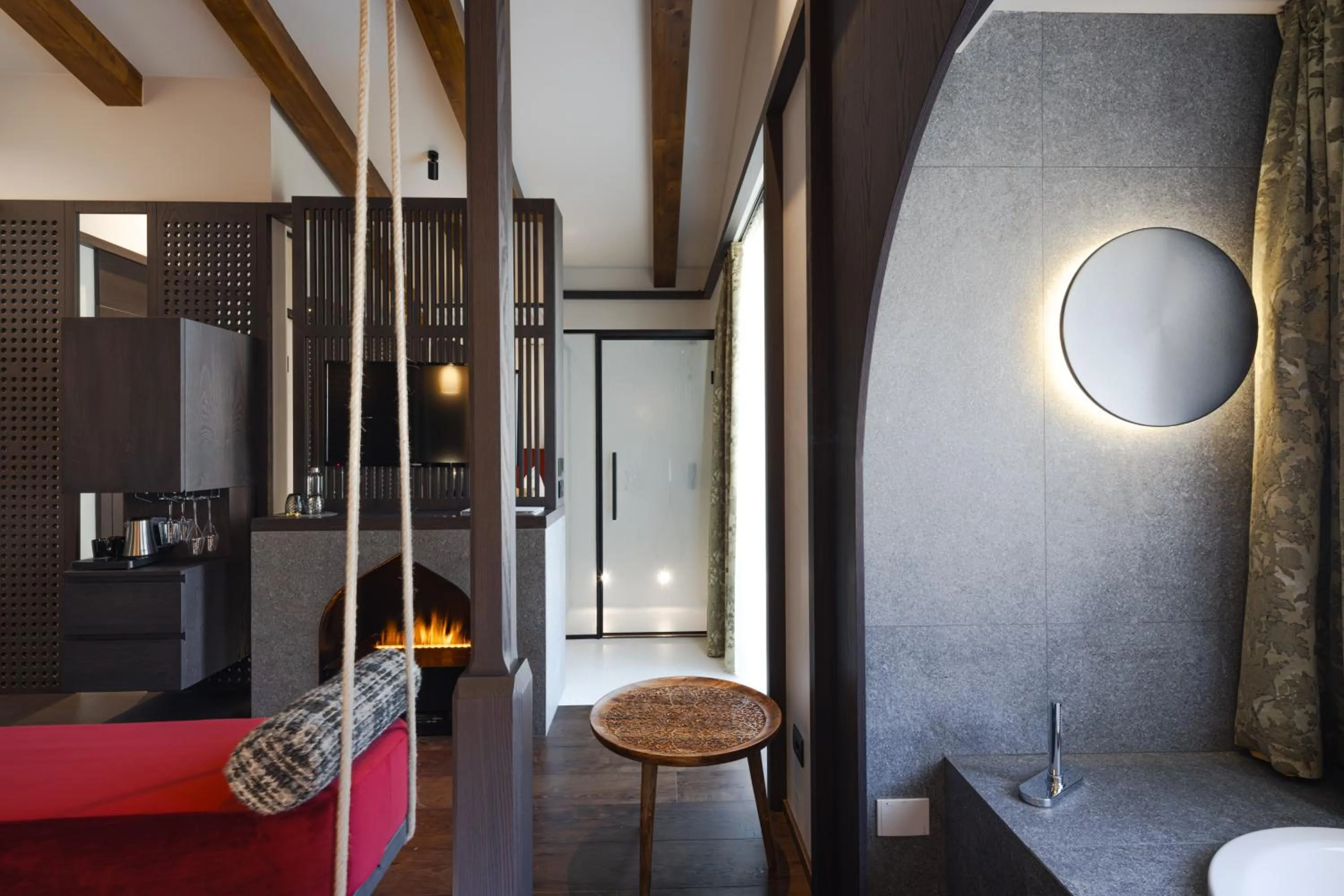 Bathroom in Latemar - Hotel Suites Spa