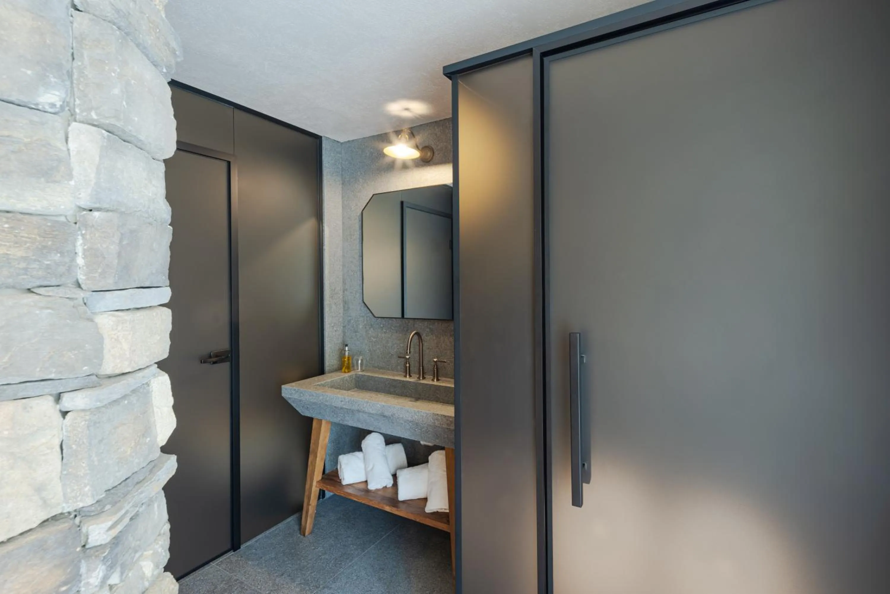 Bathroom in Latemar - Hotel Suites Spa