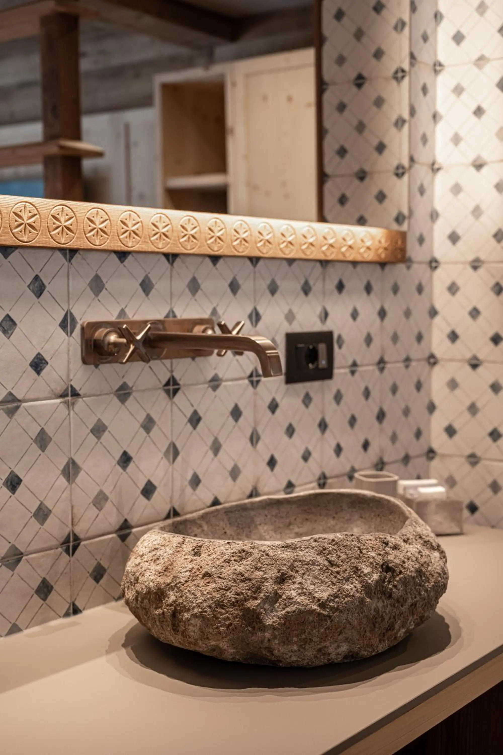 Bathroom in Latemar - Hotel Suites Spa