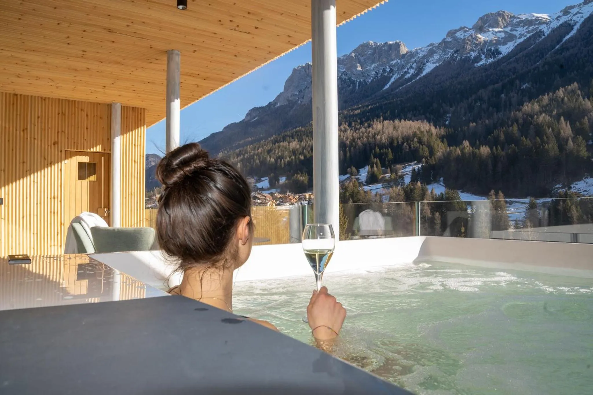 Hot Tub in Latemar - Hotel Suites Spa