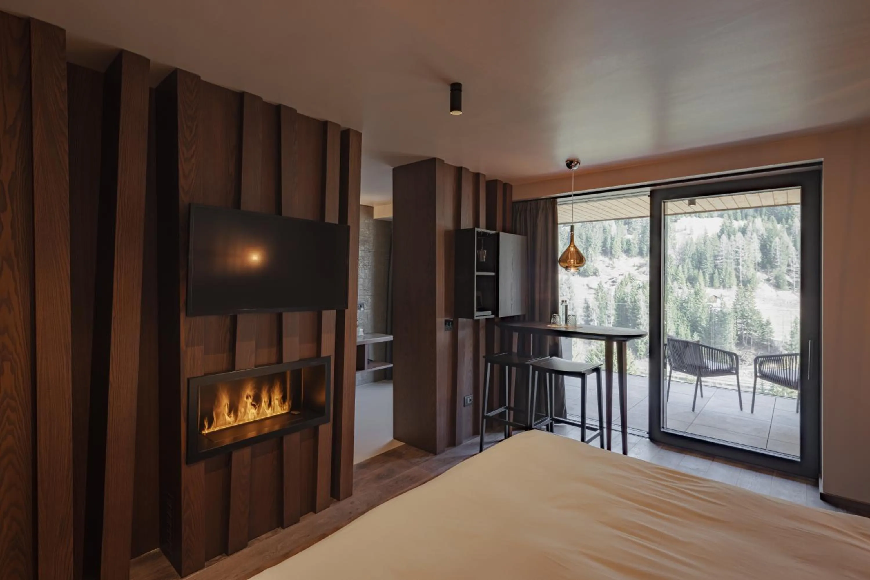 Evening entertainment, Bed in Latemar - Hotel Suites Spa