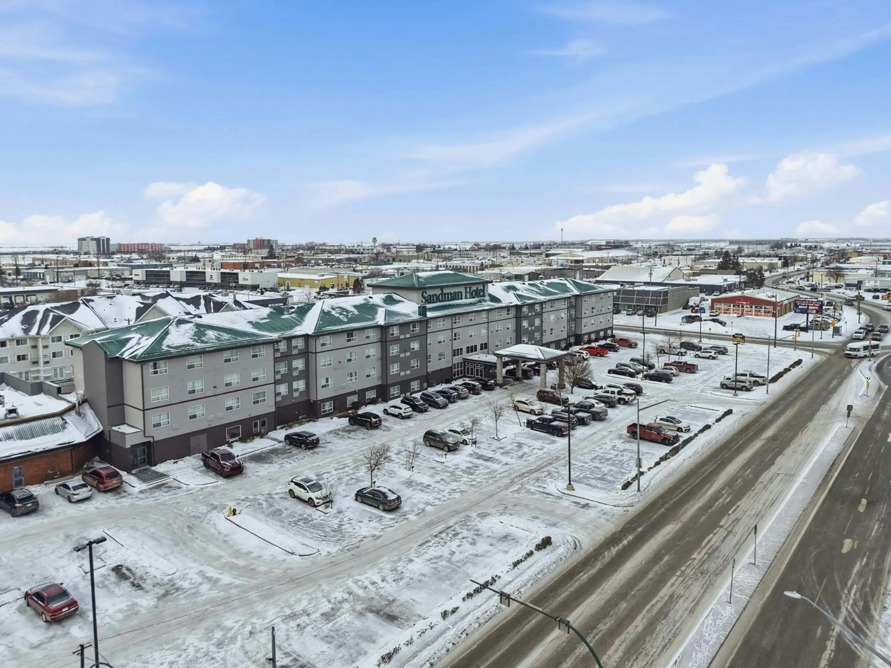 Property building in Sandman Hotel Saskatoon Property building in Sandman Hotel Saskatoon