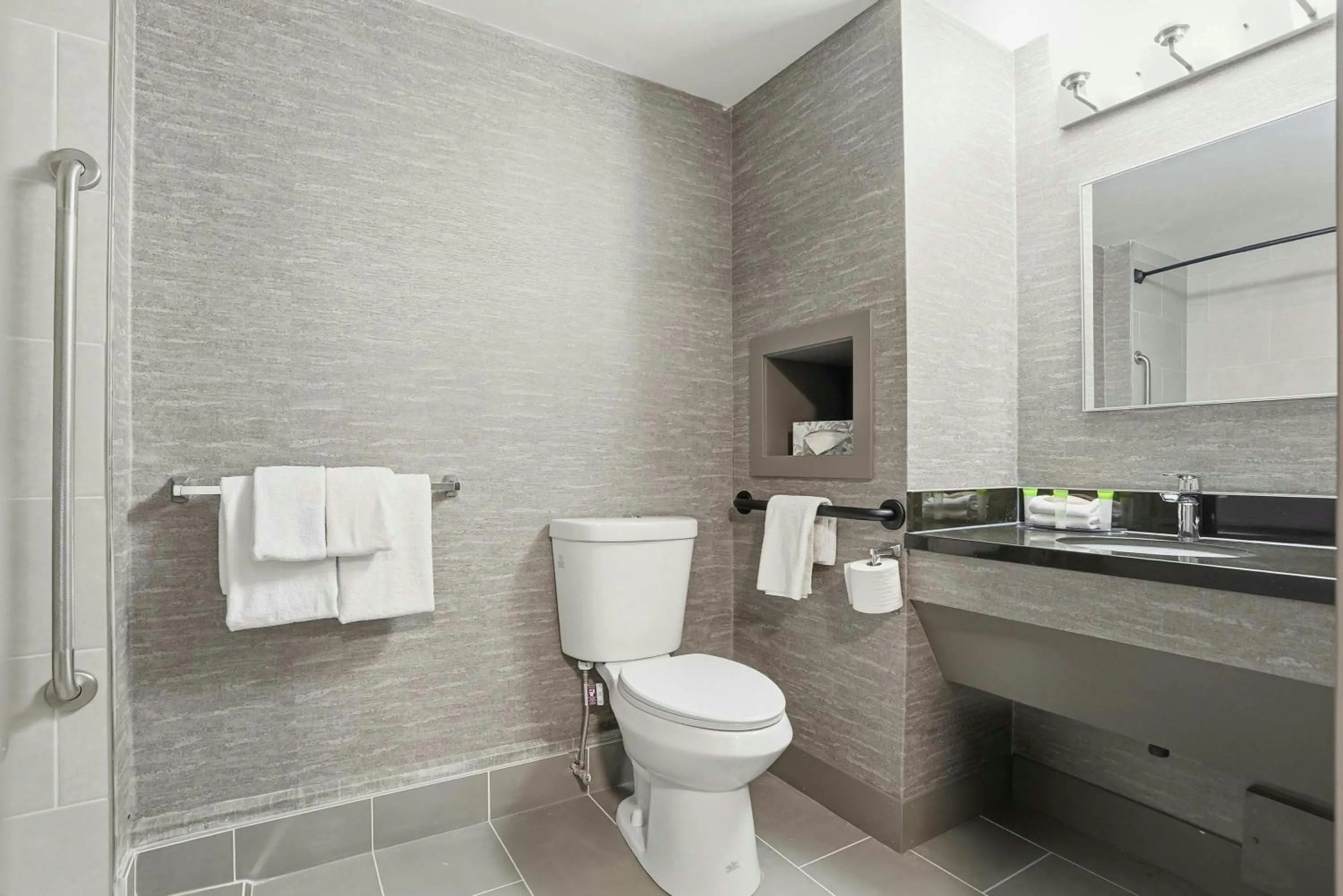 Bathroom in Sandman Hotel Saskatoon