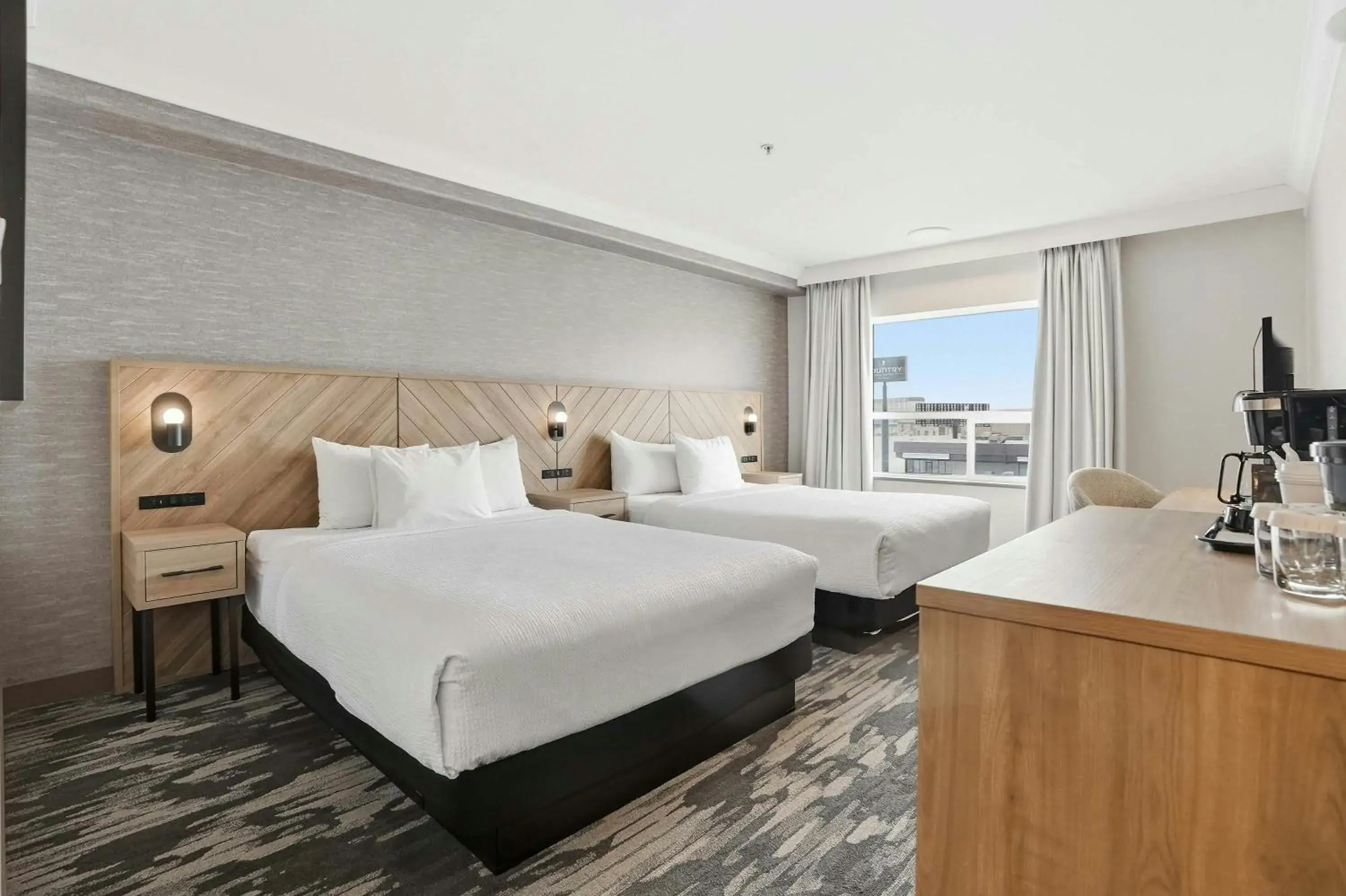 Photo of the whole room, Bed in Sandman Hotel Saskatoon Photo of the whole room, Bed in Sandman Hotel Saskatoon