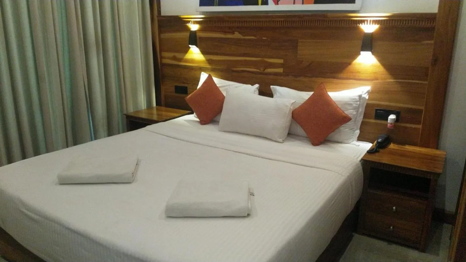 Bed in Lakewood Residence