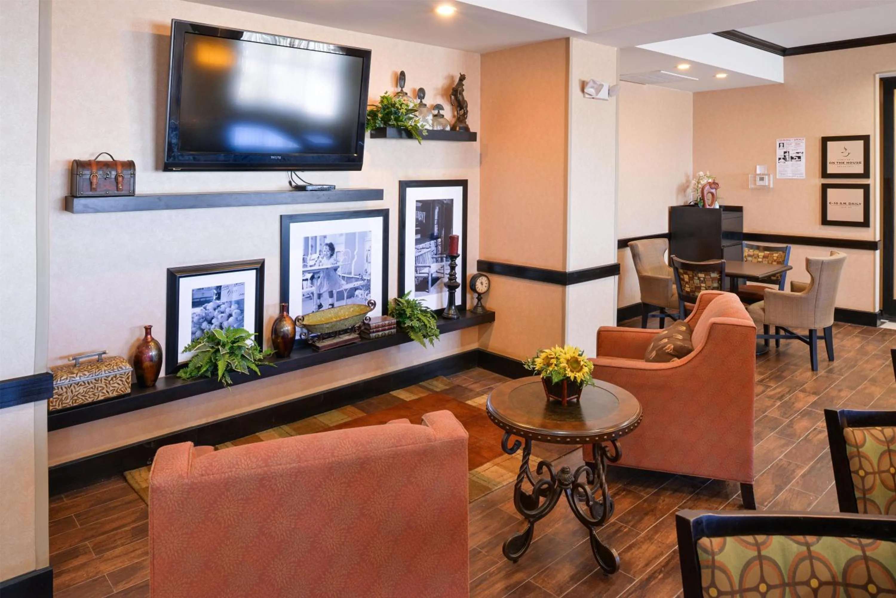 Lobby or reception in Hampton Inn Pecos