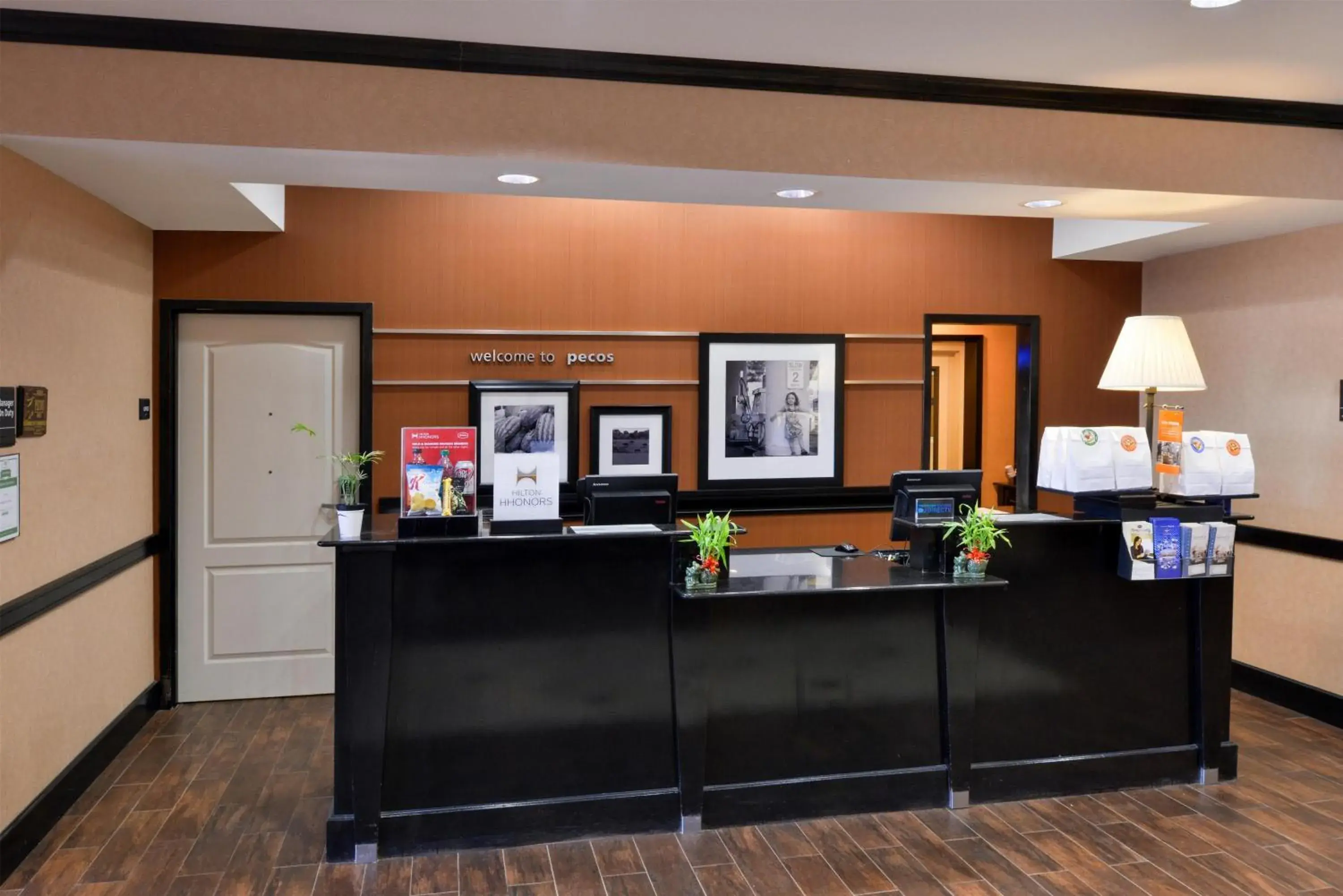 Lobby or reception in Hampton Inn Pecos Lobby or reception in Hampton Inn Pecos