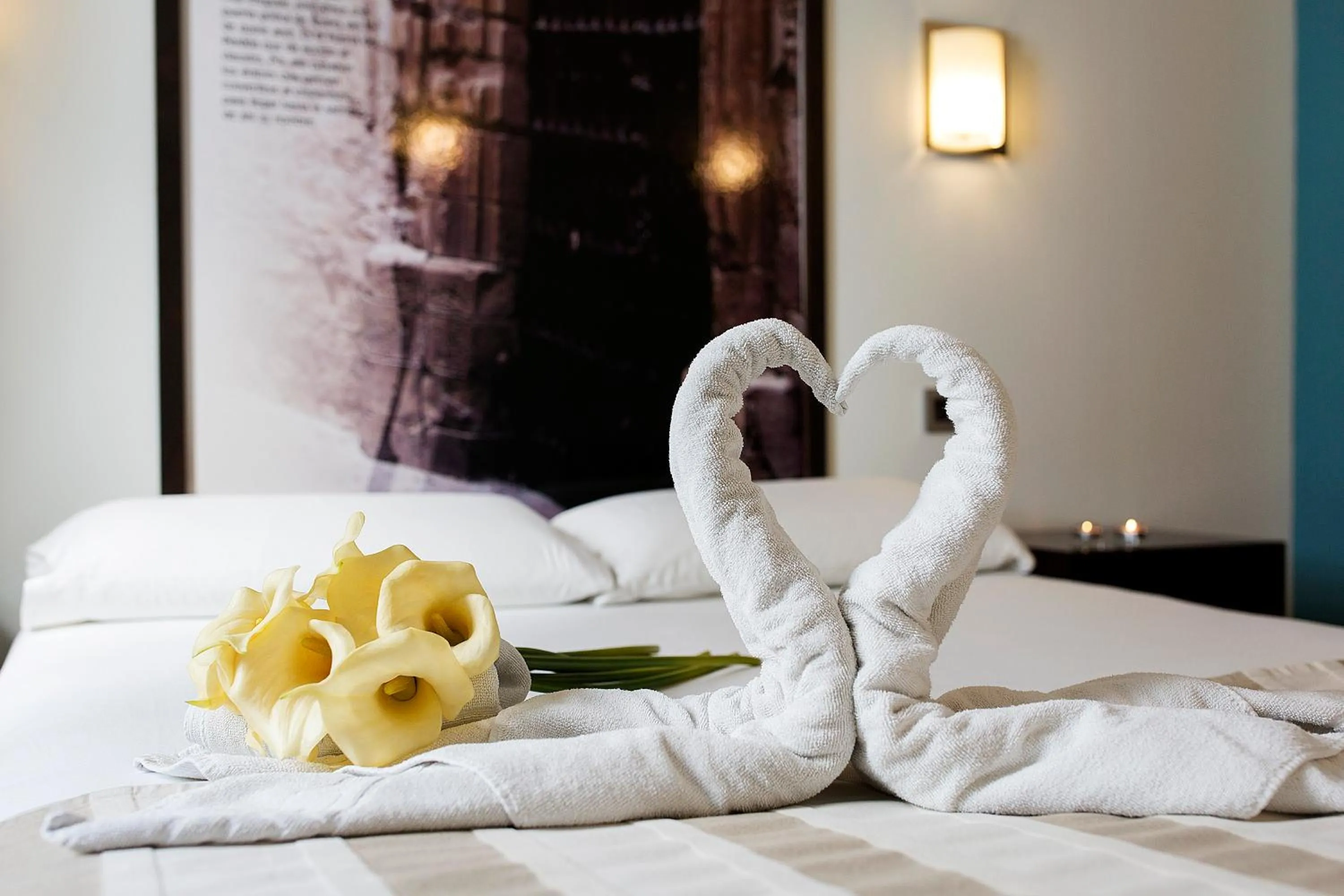 Bed in Hostal Aznaitin