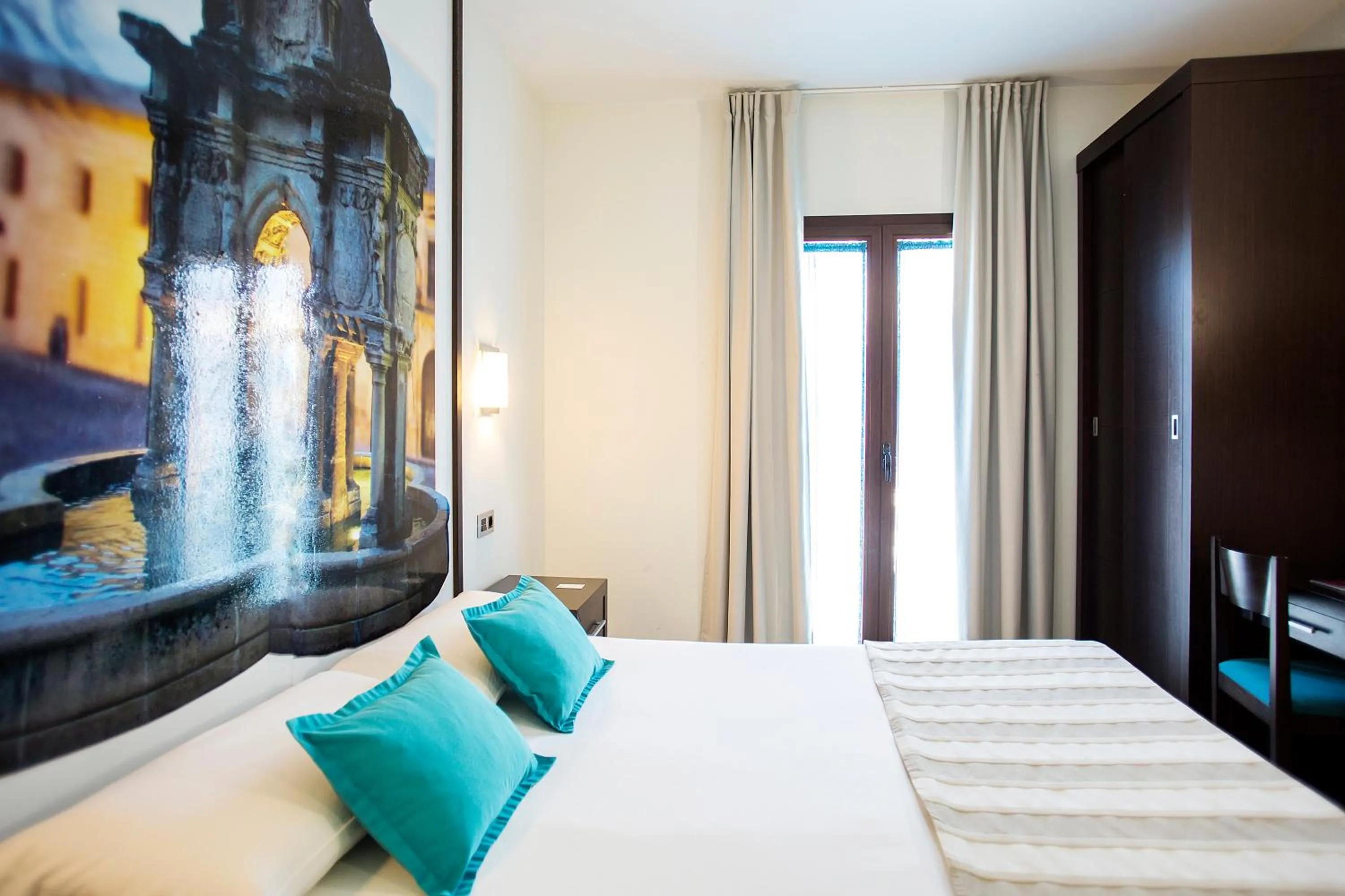 Bed in Hostal Aznaitin