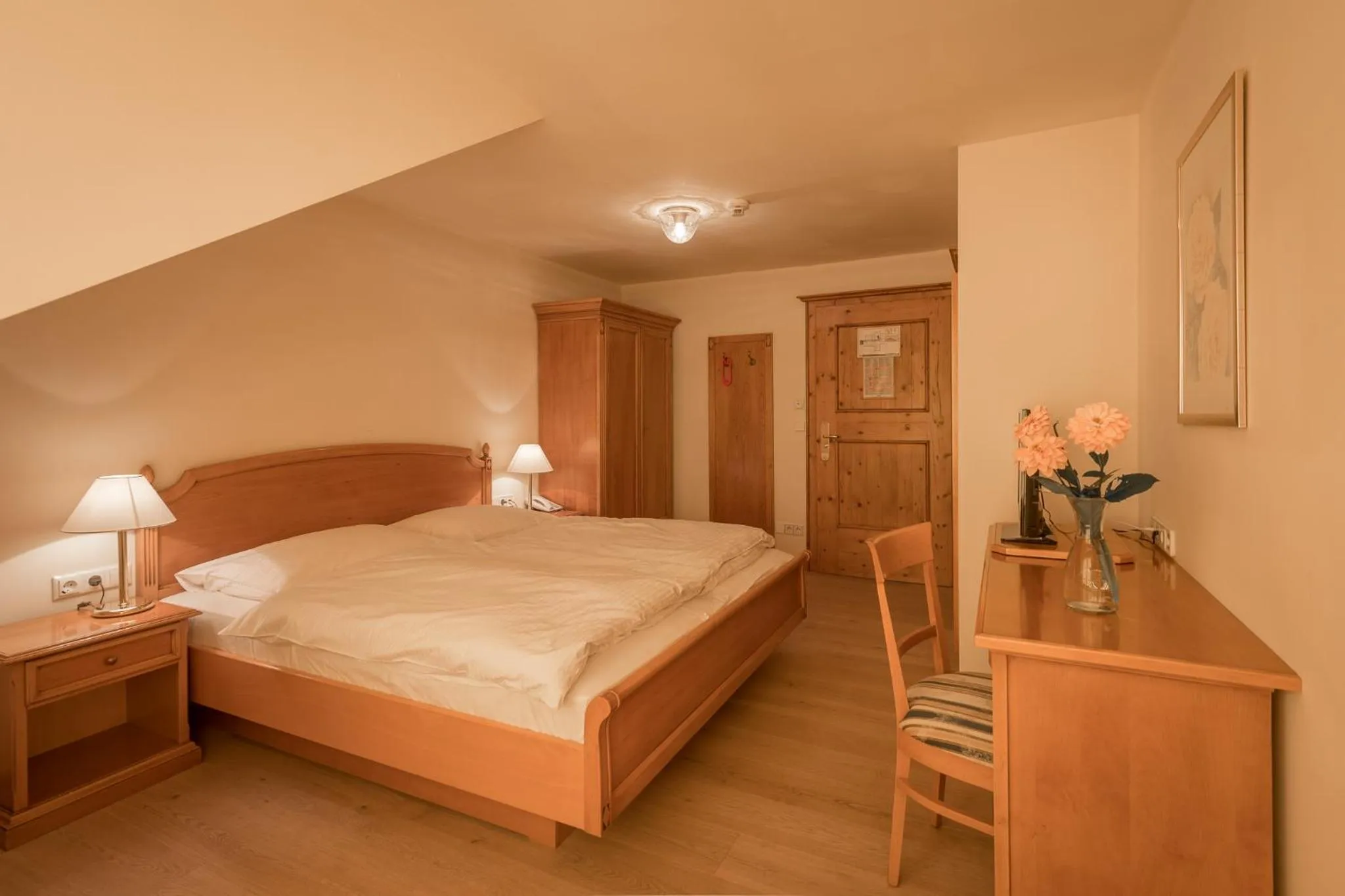 Photo of the whole room, Bed in Hotel Gasthof Mostwastl