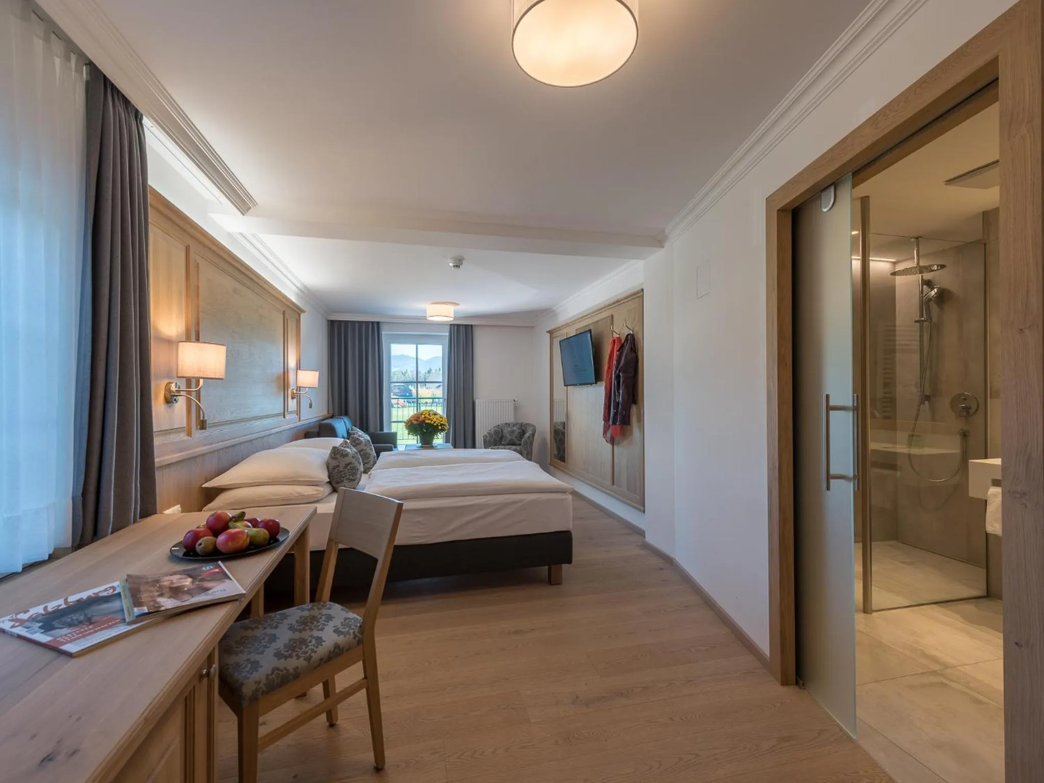 Photo of the whole room, Bed in Hotel Gasthof Mostwastl