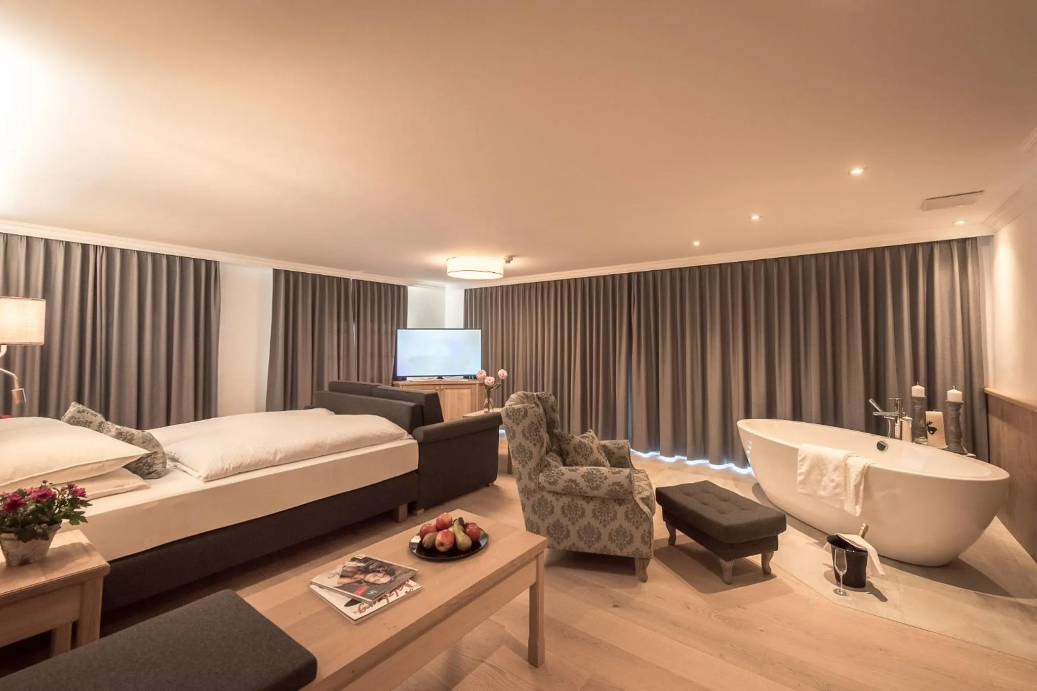 Photo of the whole room, Bed in Hotel Gasthof Mostwastl