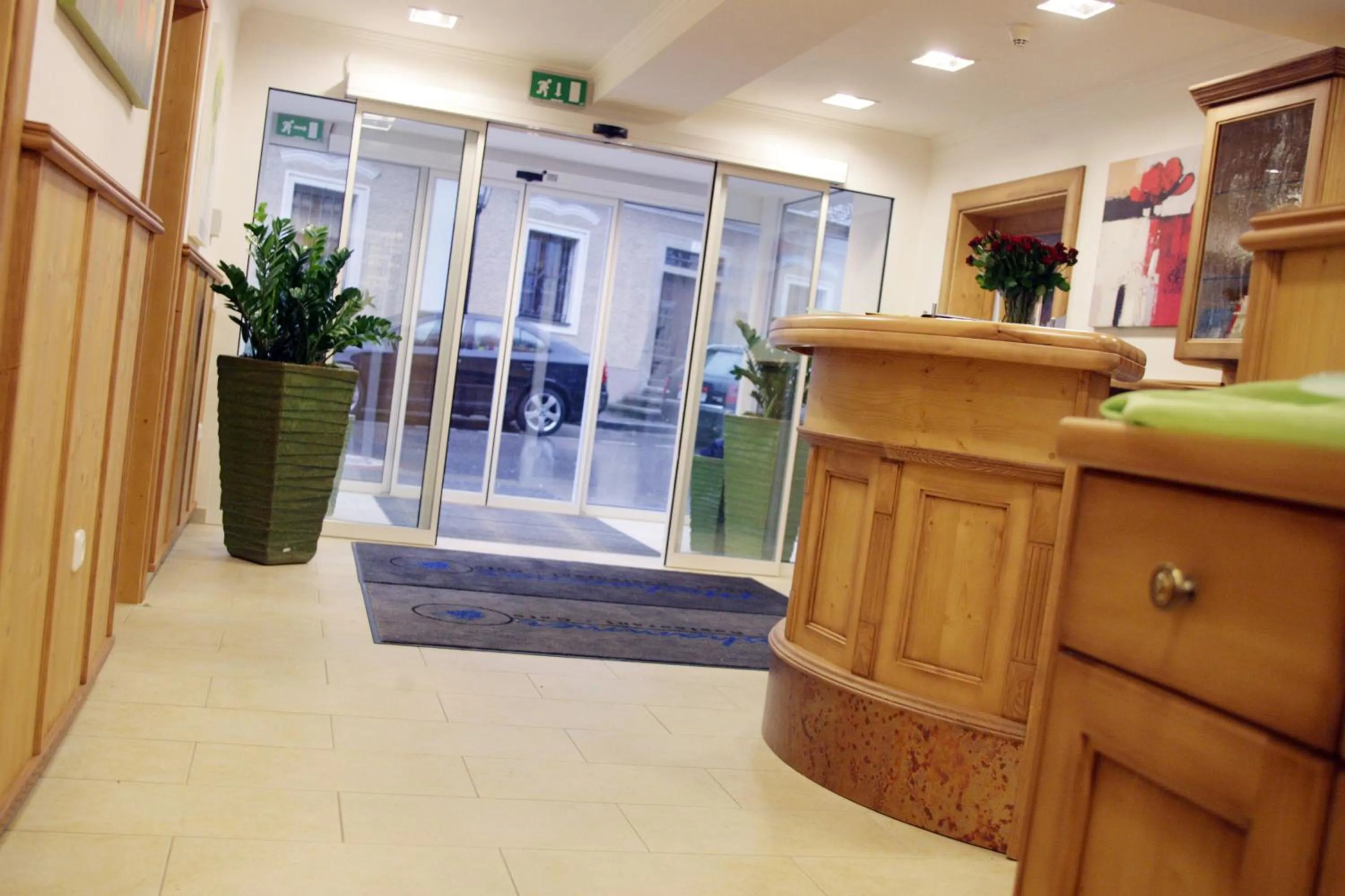 Lobby or reception in Landhotel Moshammer