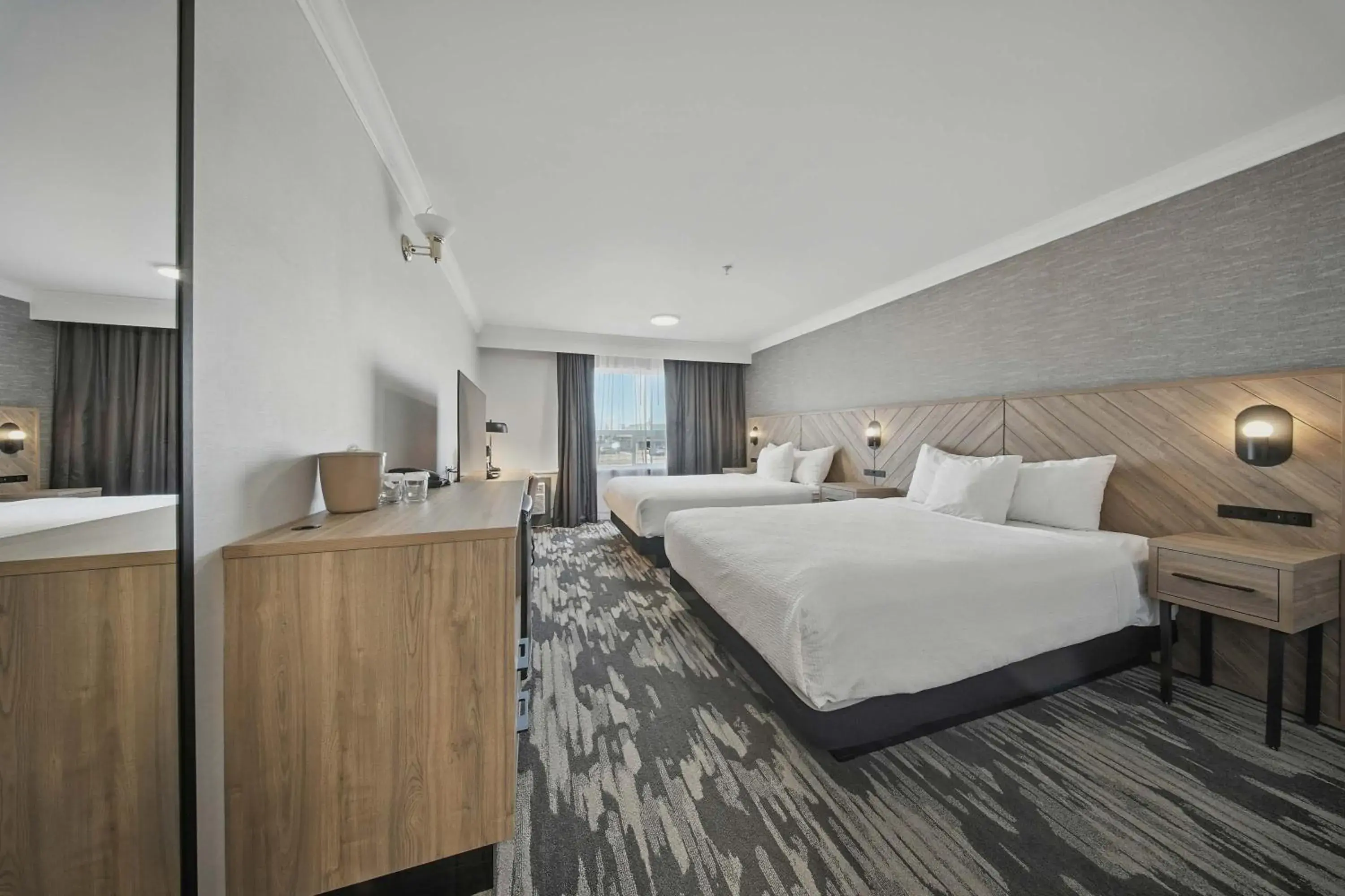 Standard Room, 2 Double Beds in Sandman Hotel Red Deer Standard Room, 2 Double Beds in Sandman Hotel Red Deer