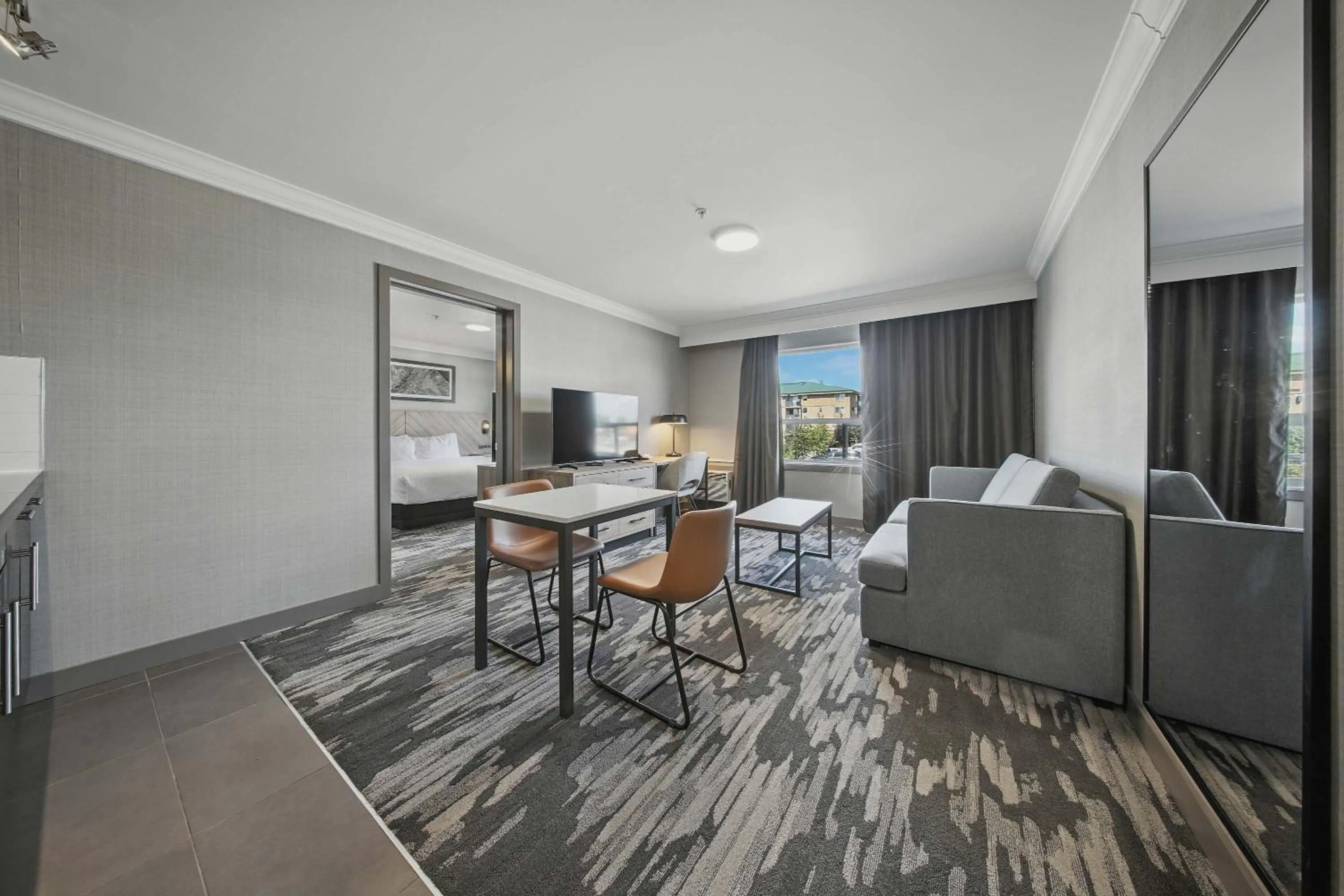 Living room in Sandman Hotel Red Deer