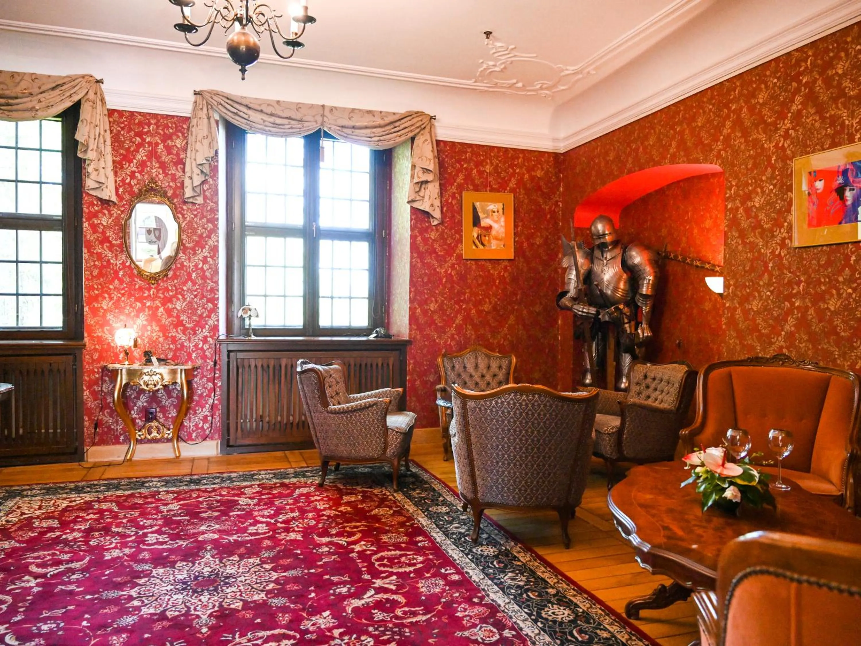 Living room in Zamek w Krokowej