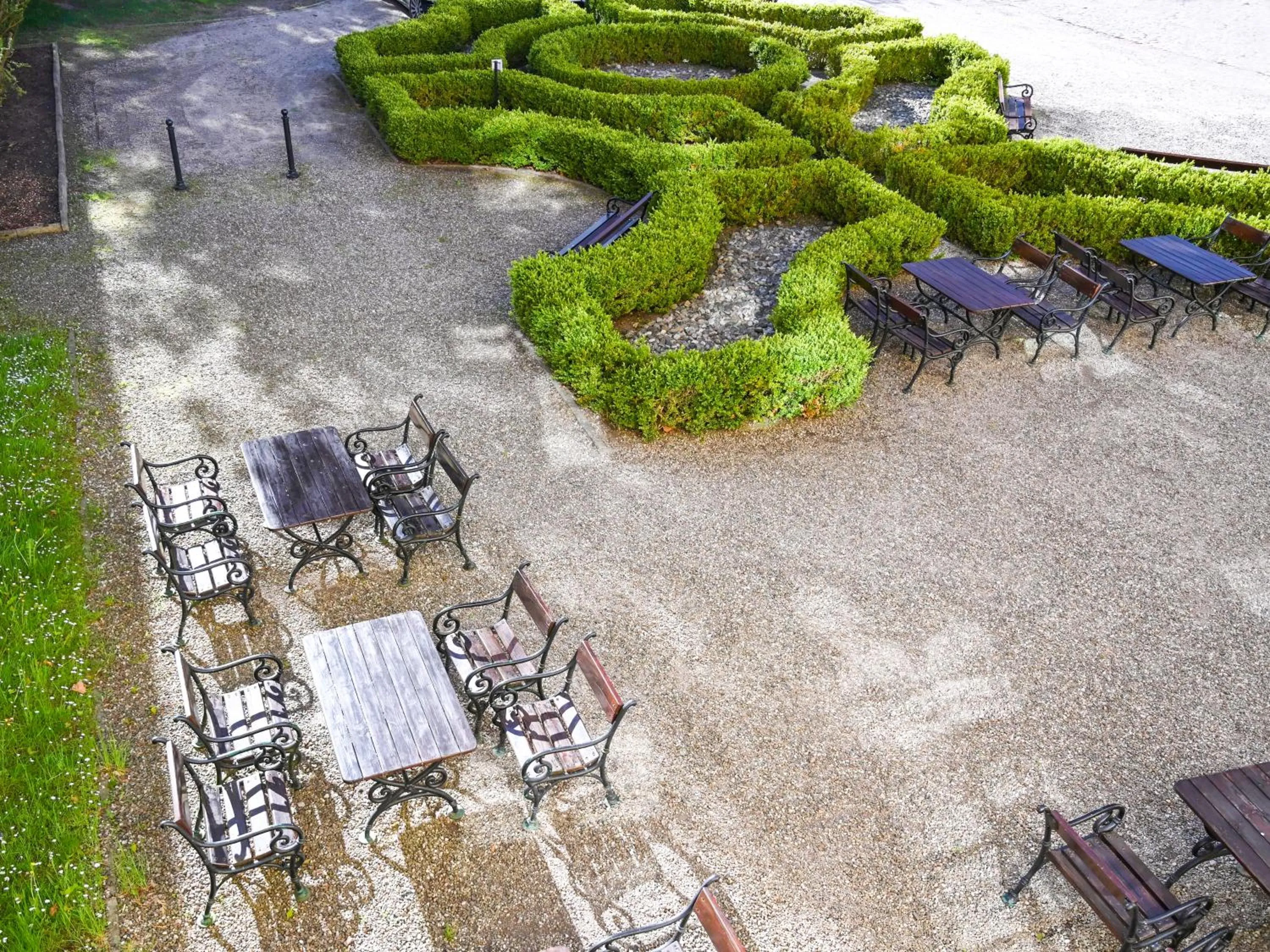 Garden view in Zamek w Krokowej