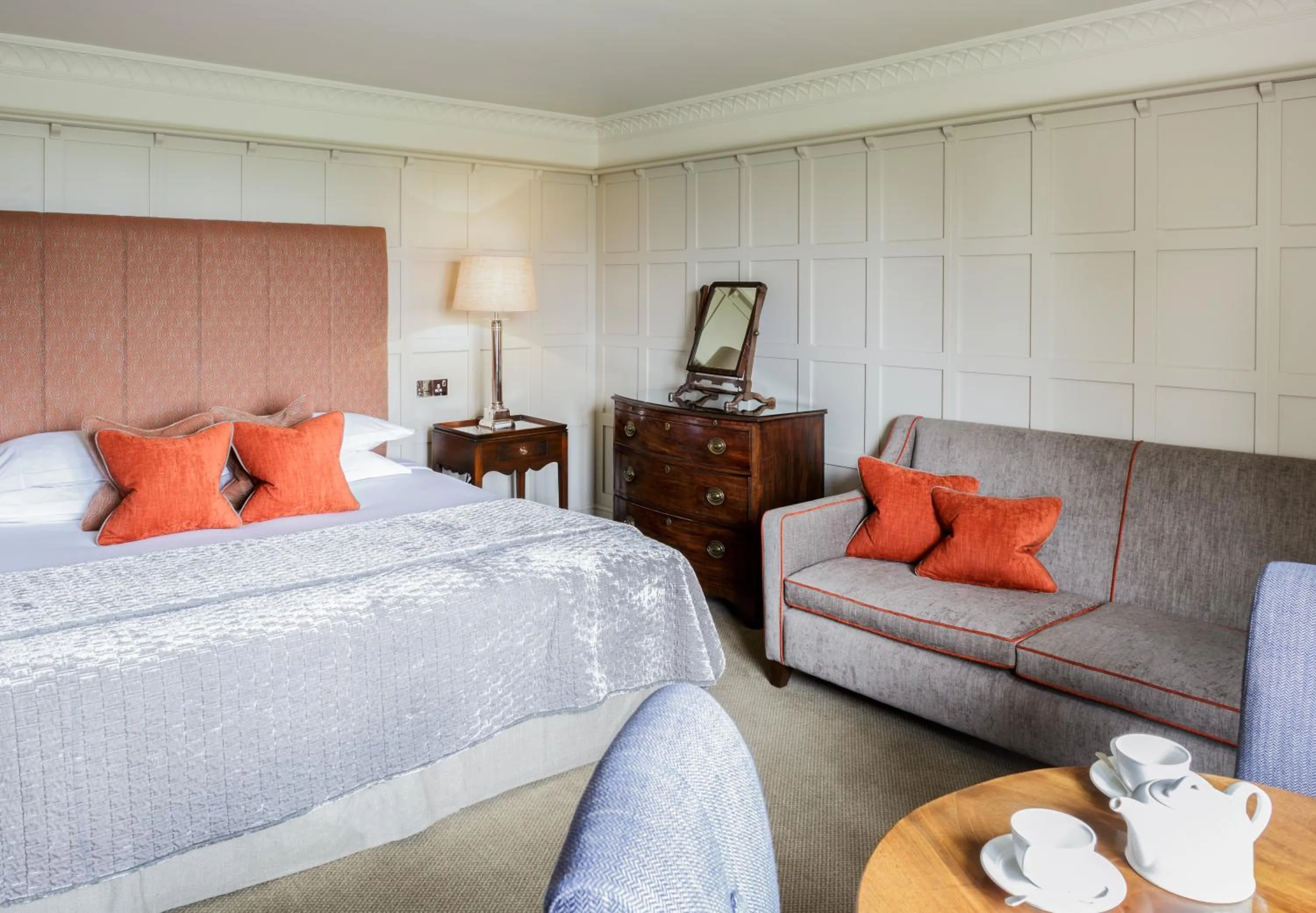 Bedroom, Bed in The Bath Priory - A Relais & Chateaux Hotel