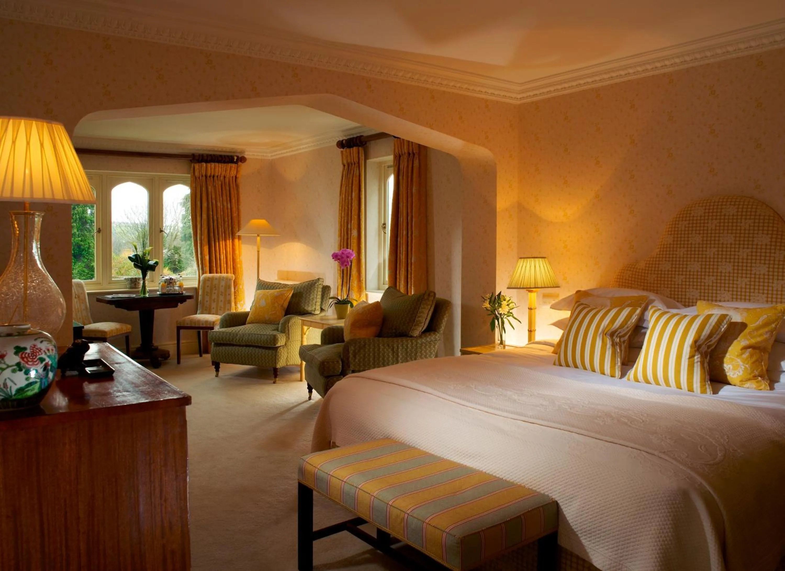 Photo of the whole room, Bed in The Bath Priory - A Relais & Chateaux Hotel