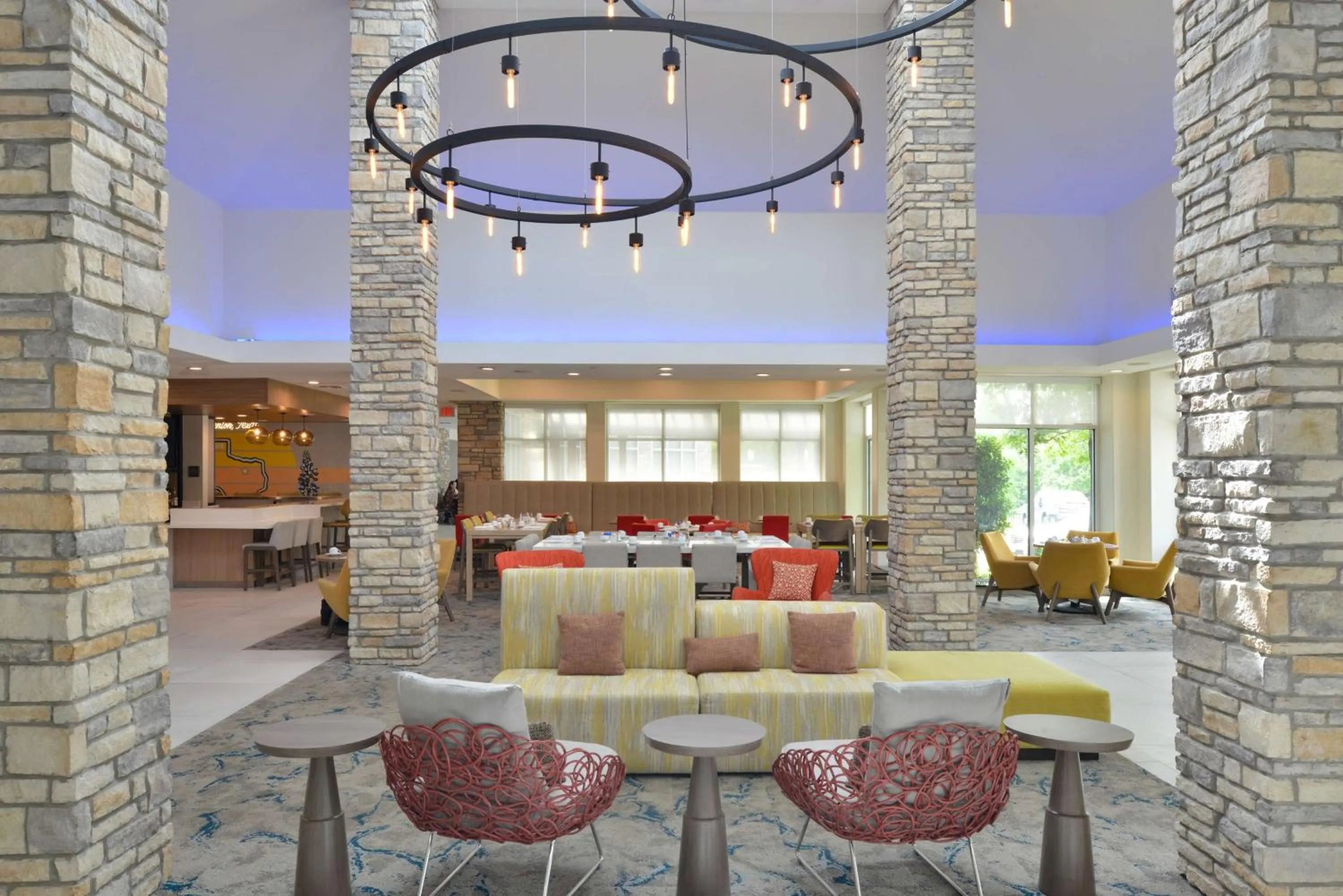 Lobby or reception in Hilton Garden Inn Denton