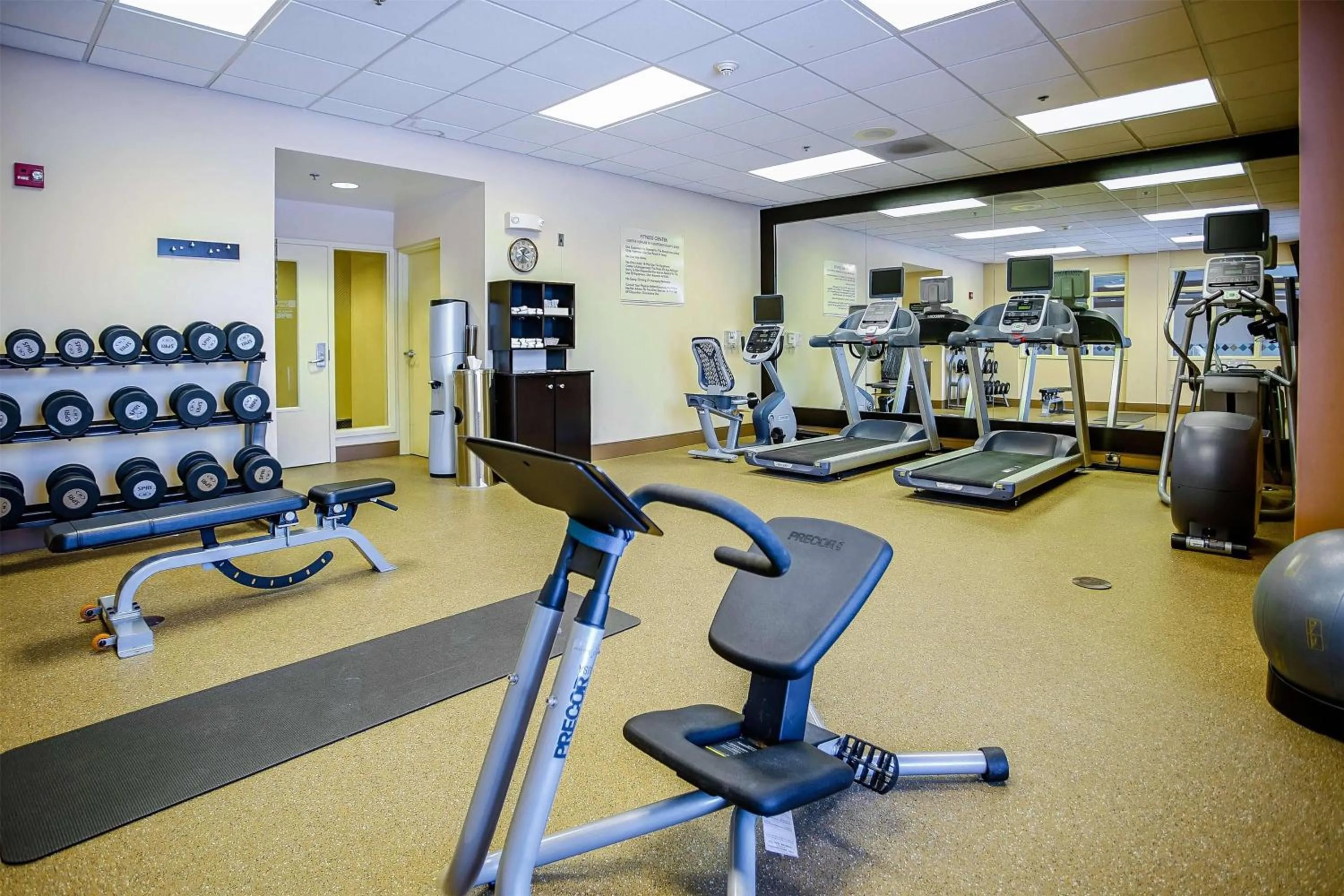 Fitness centre/facilities in Wyndham Garden Kankakee