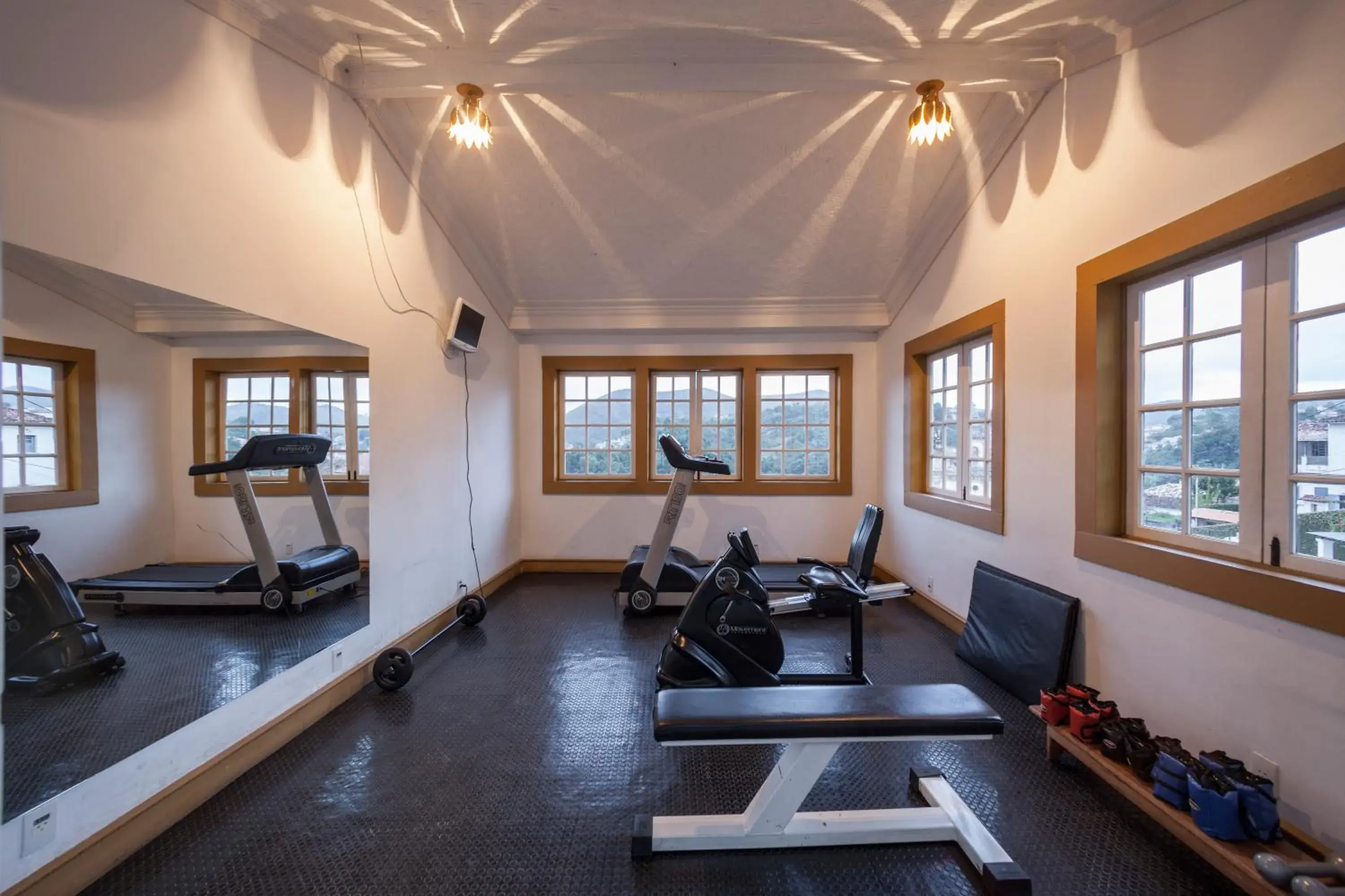 Fitness centre/facilities in Hotel Solar do Rosário Fitness centre/facilities in Hotel Solar do Rosário