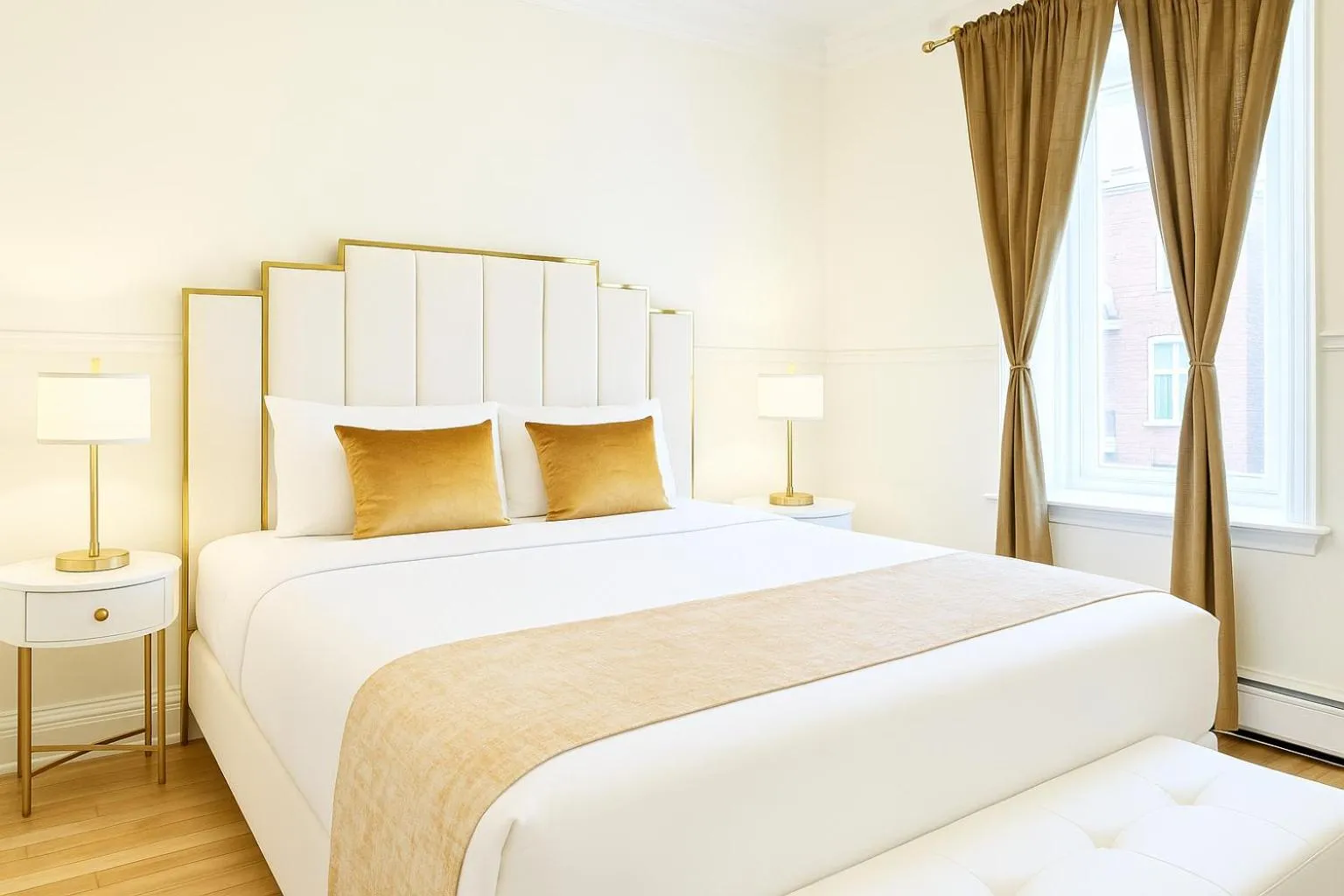 Bedroom, Bed in Hotel Charles-Alexandre - Par Aneyro