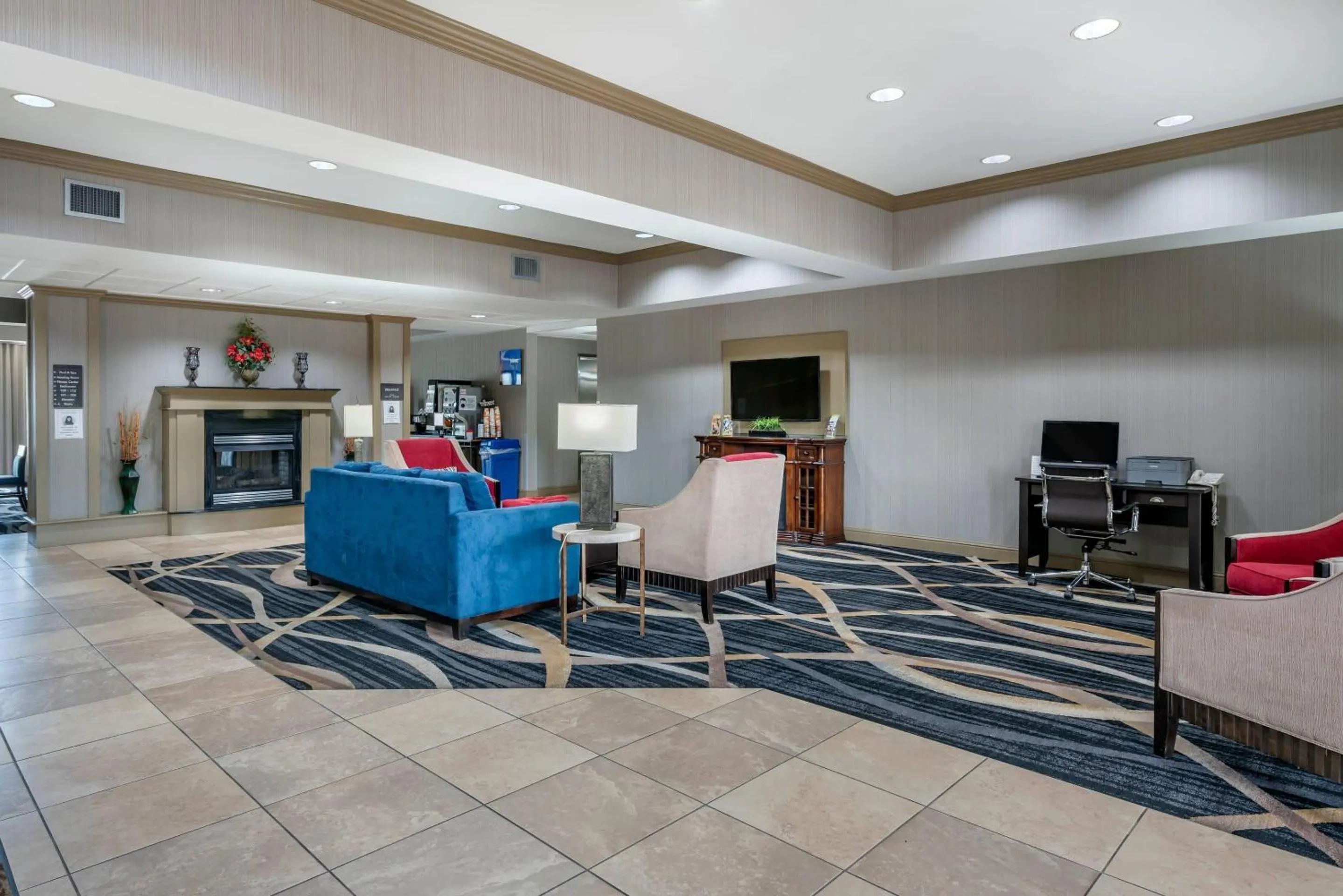 Lobby or reception in Comfort Inn