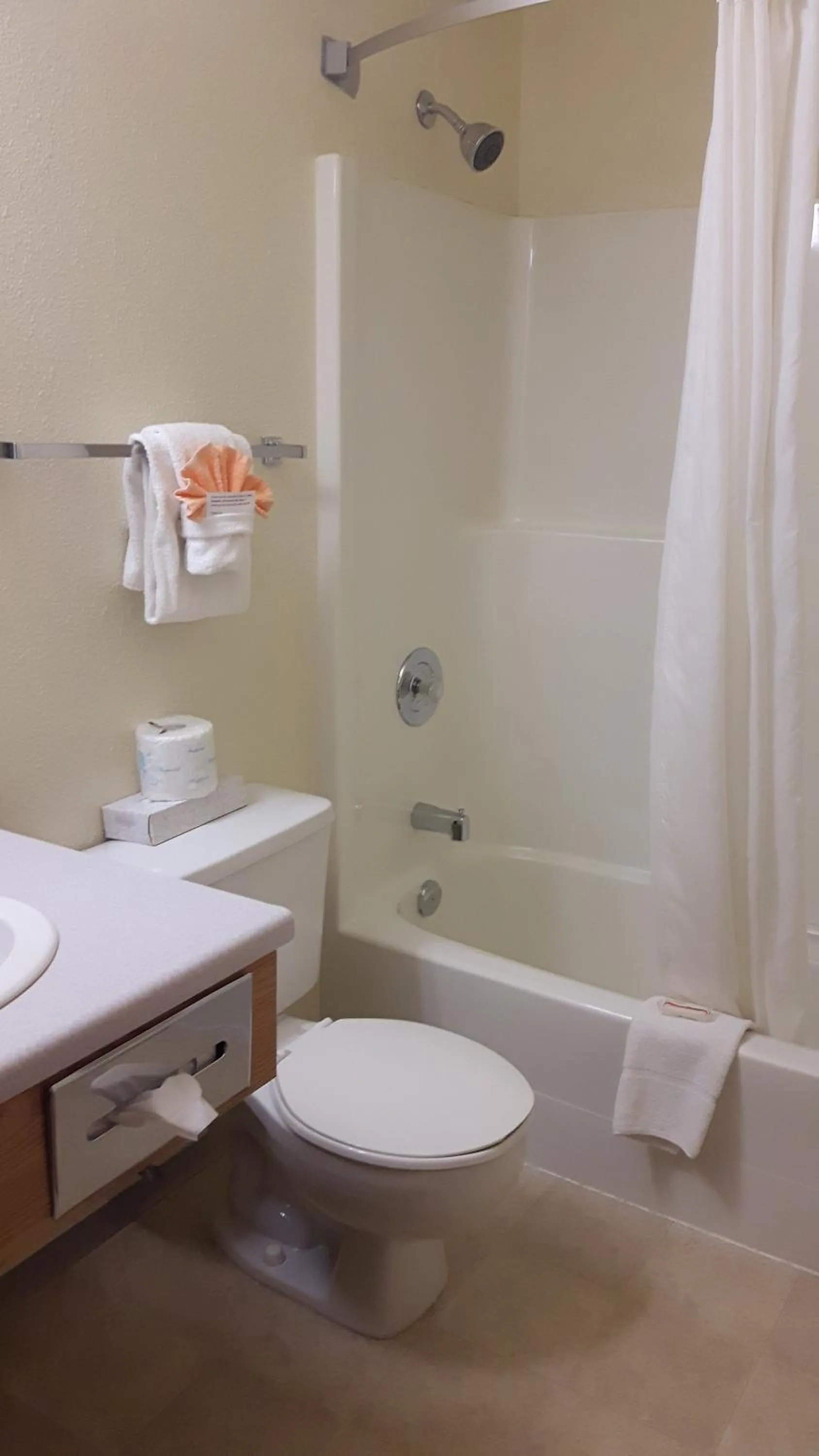 Bathroom in Super 8 by Wyndham Moose Jaw SK