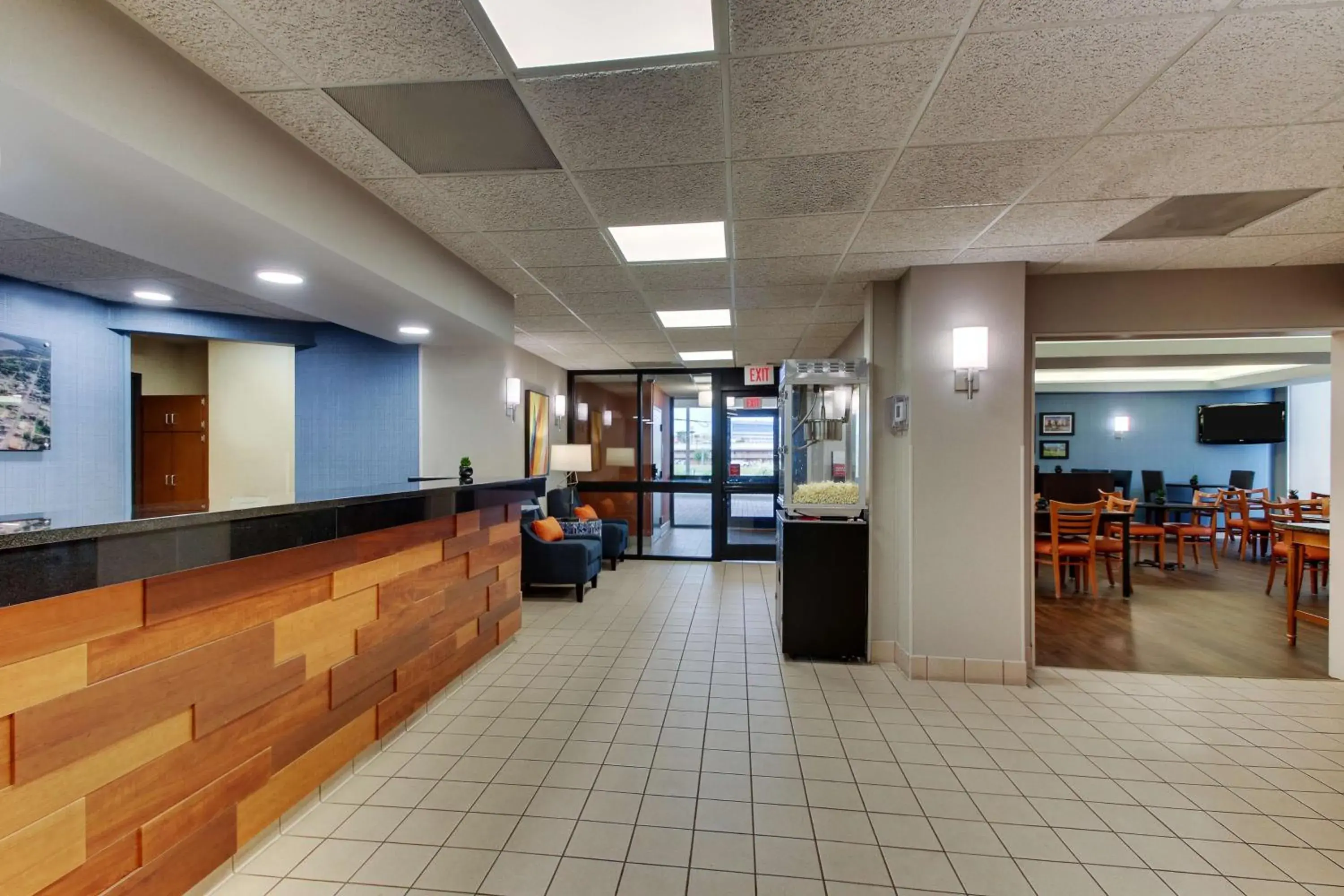 Lobby or reception in Pear Tree Inn Cape Girardeau West Lobby or reception in Pear Tree Inn Cape Girardeau West