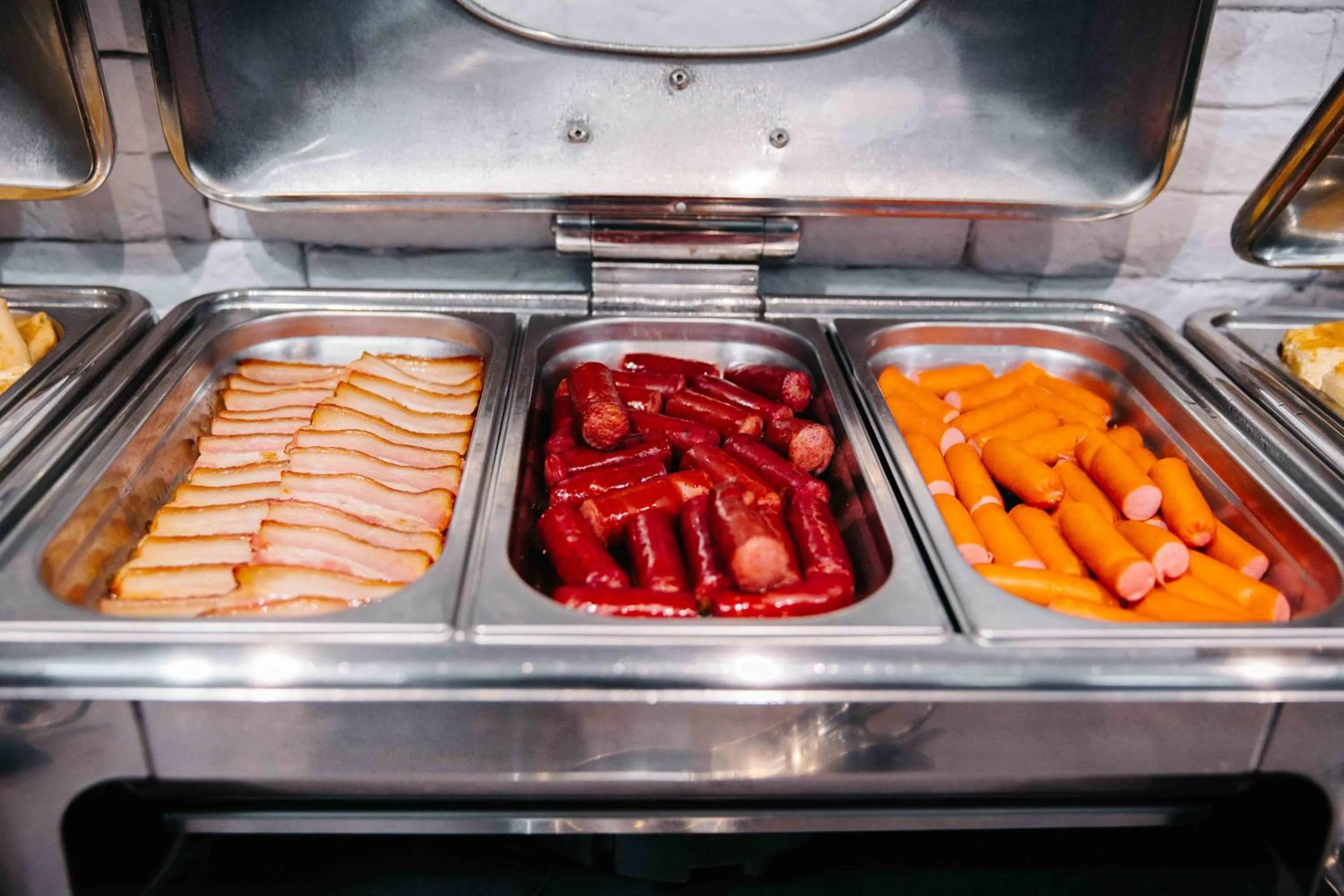 Buffet breakfast in Flowers Hotel