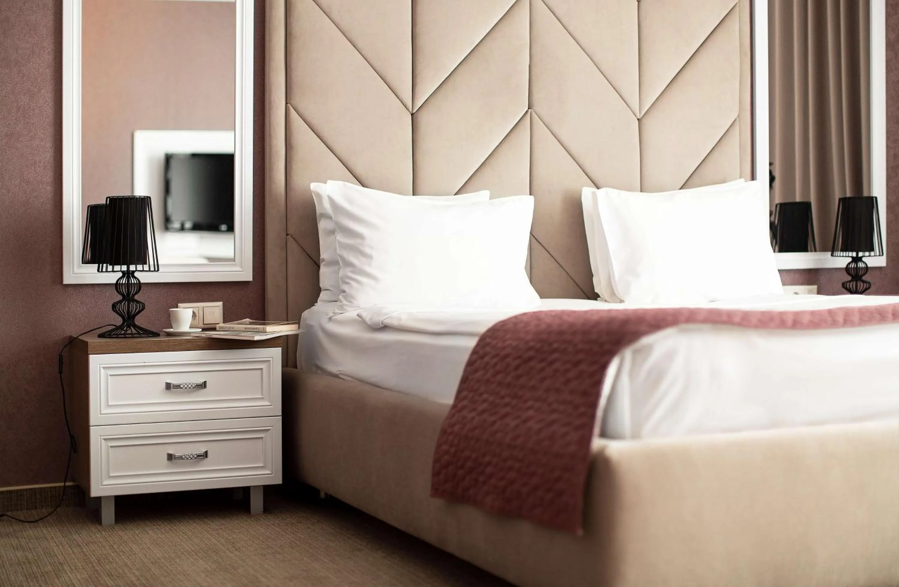 Bed in Flowers Hotel