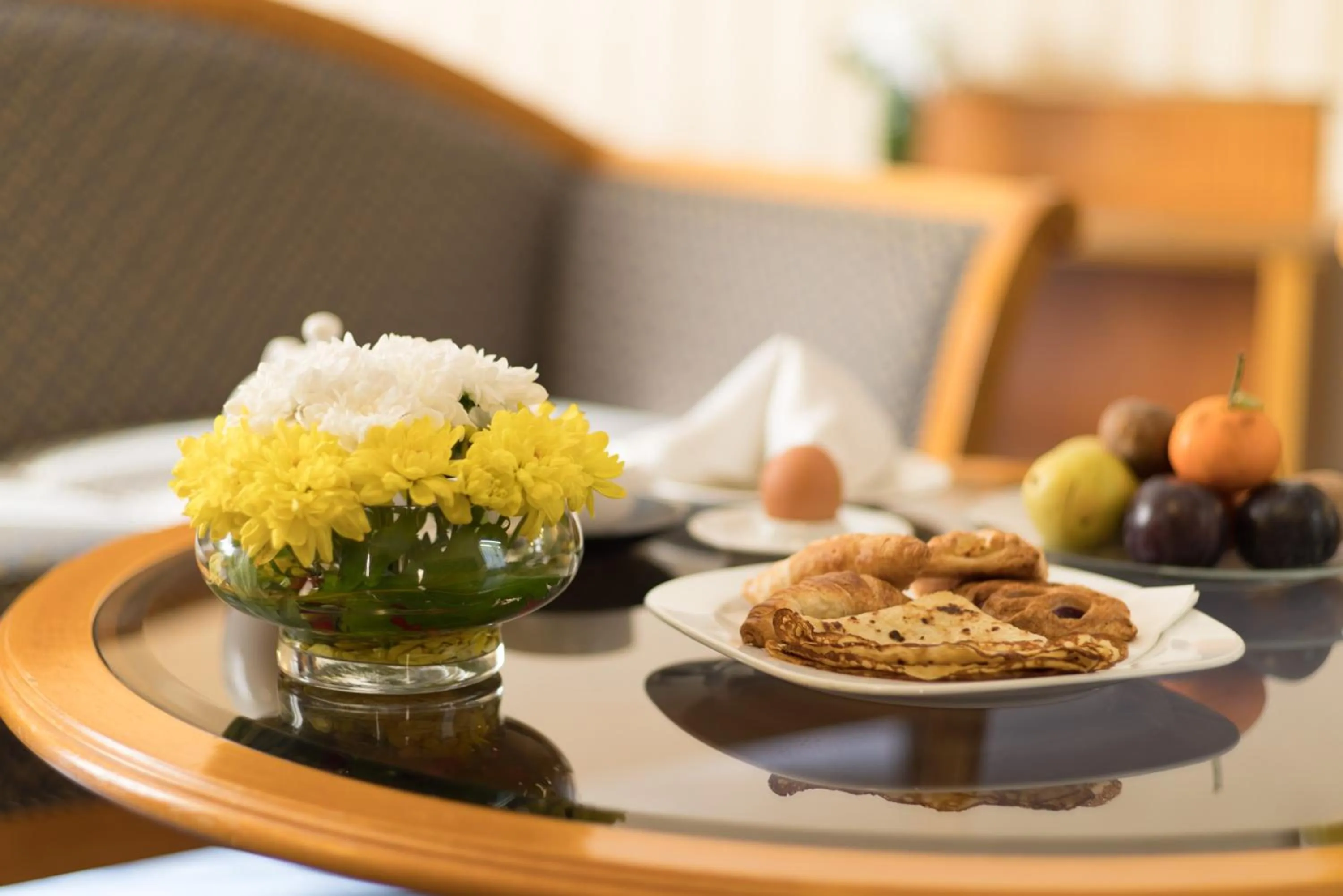 Food close-up in Hotel Downtown