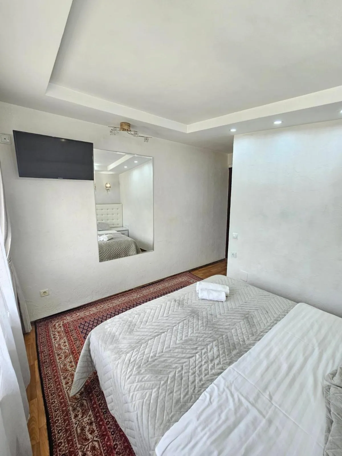 Bed in Bella Donna Hotel