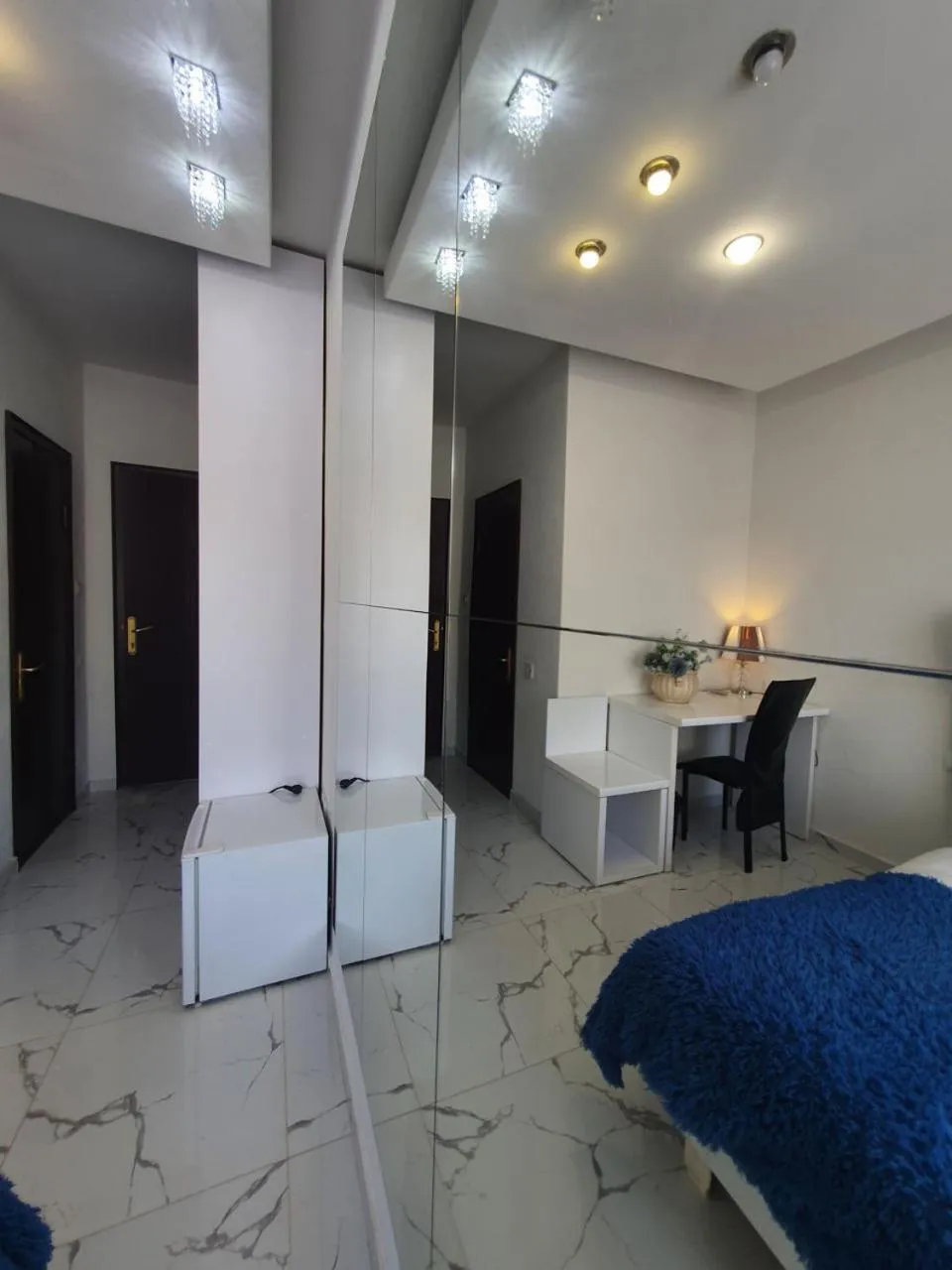 Bed in Bella Donna Hotel