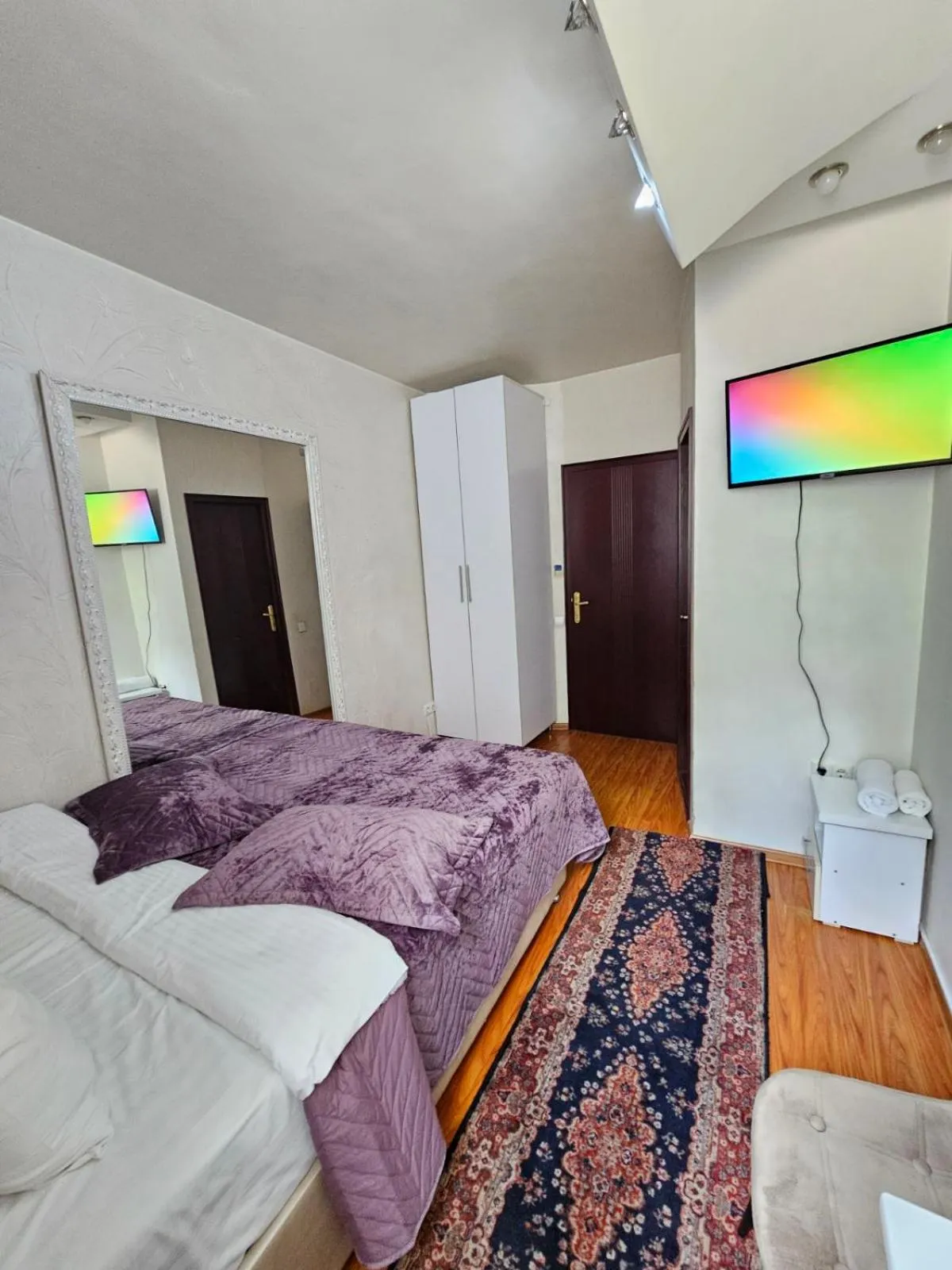 Bed in Bella Donna Hotel