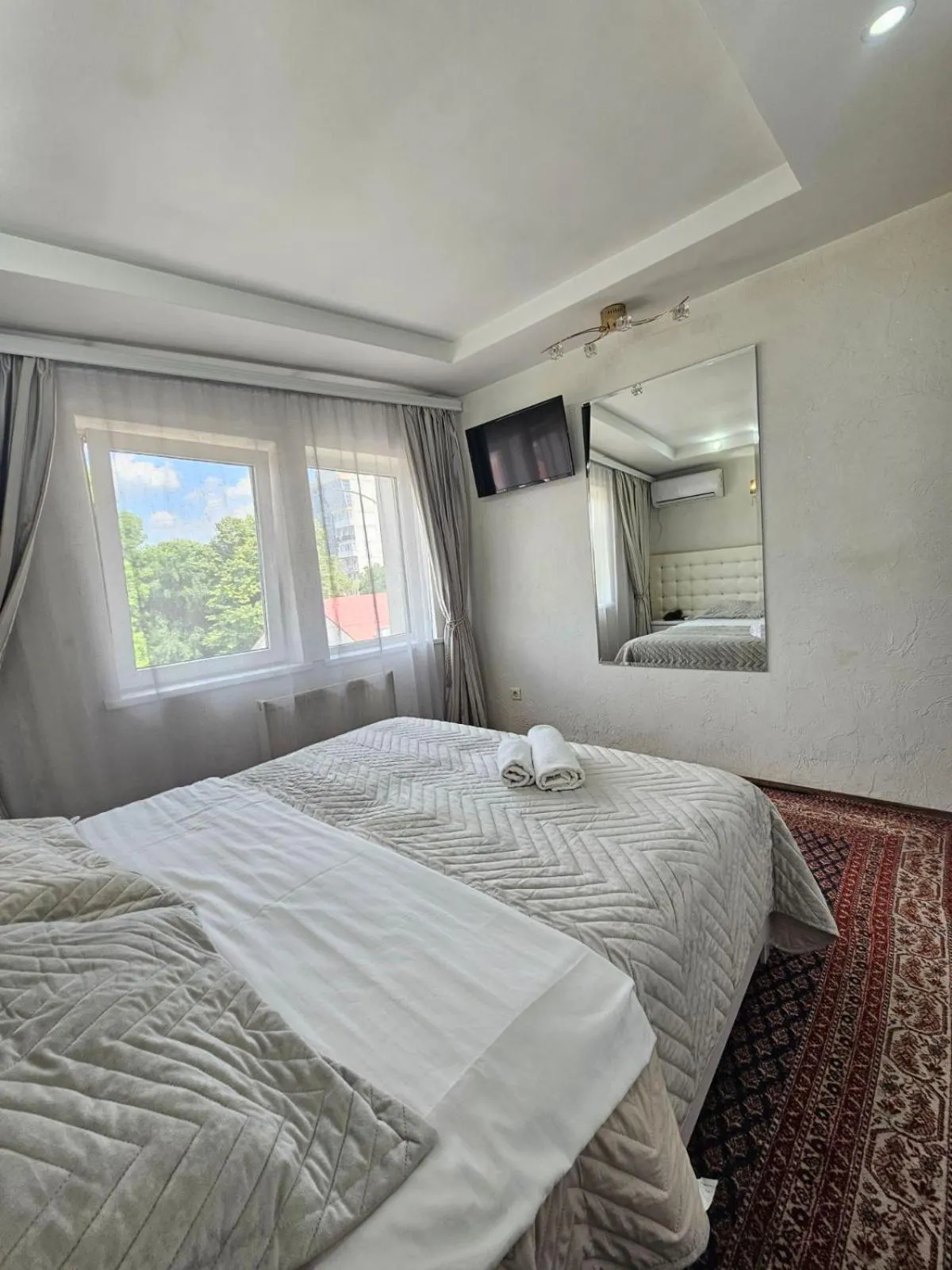 Bed in Bella Donna Hotel