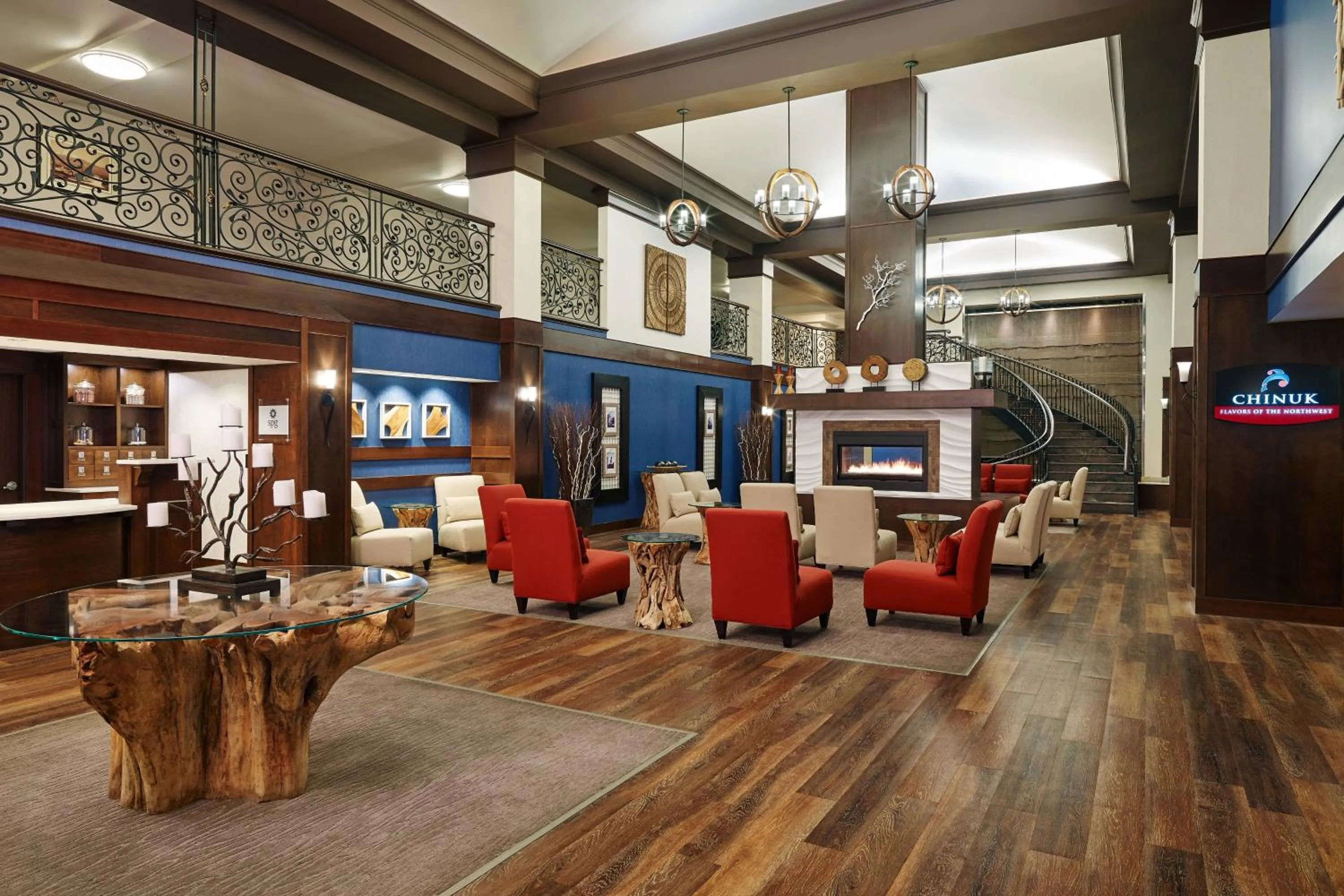 Lobby or reception in Four Points by Sheraton Bellingham Hotel & Conference Center