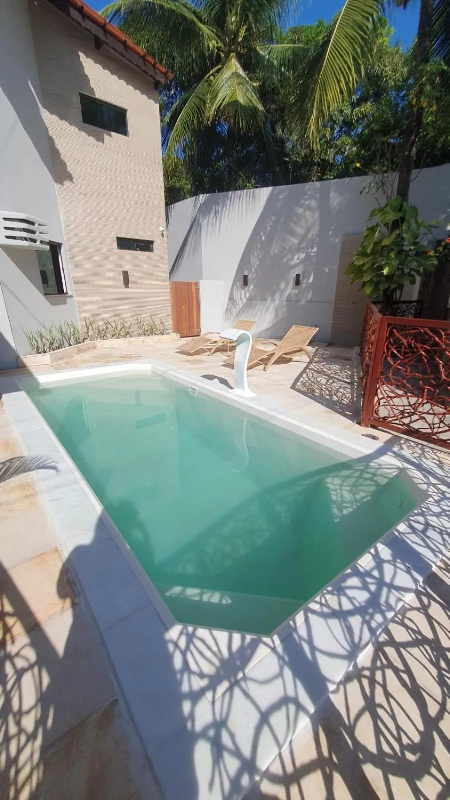 Swimming pool in Pousada Pedras do Porto