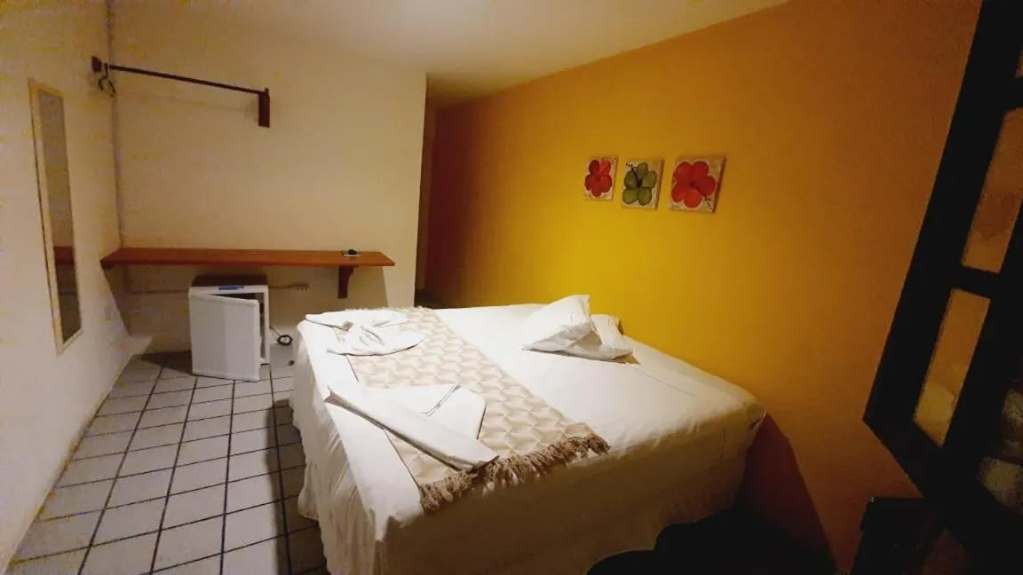 Bed in Pousada Pedras do Porto