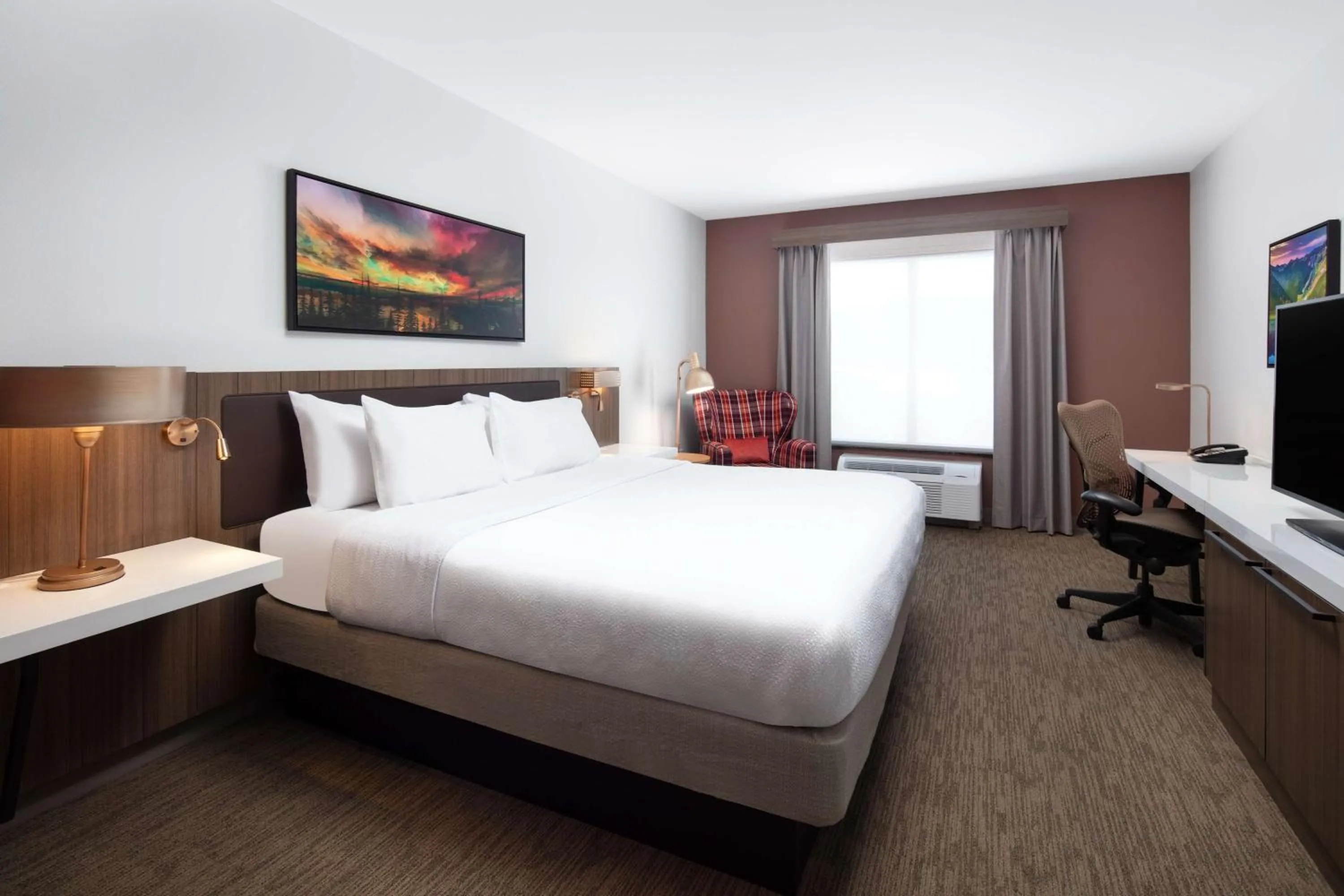 Bed in Hilton Garden Inn Kalispell