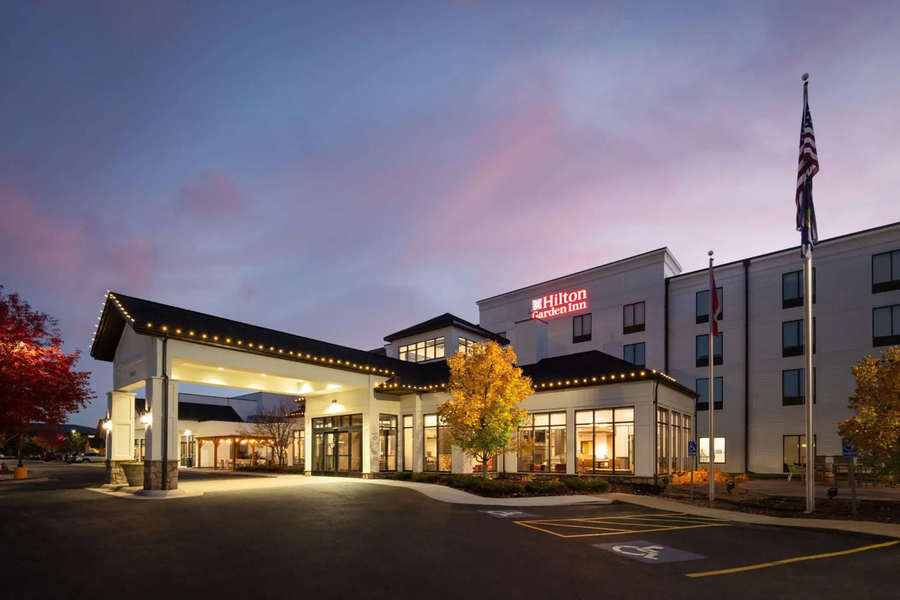 Property building in Hilton Garden Inn Kalispell Property building in Hilton Garden Inn Kalispell