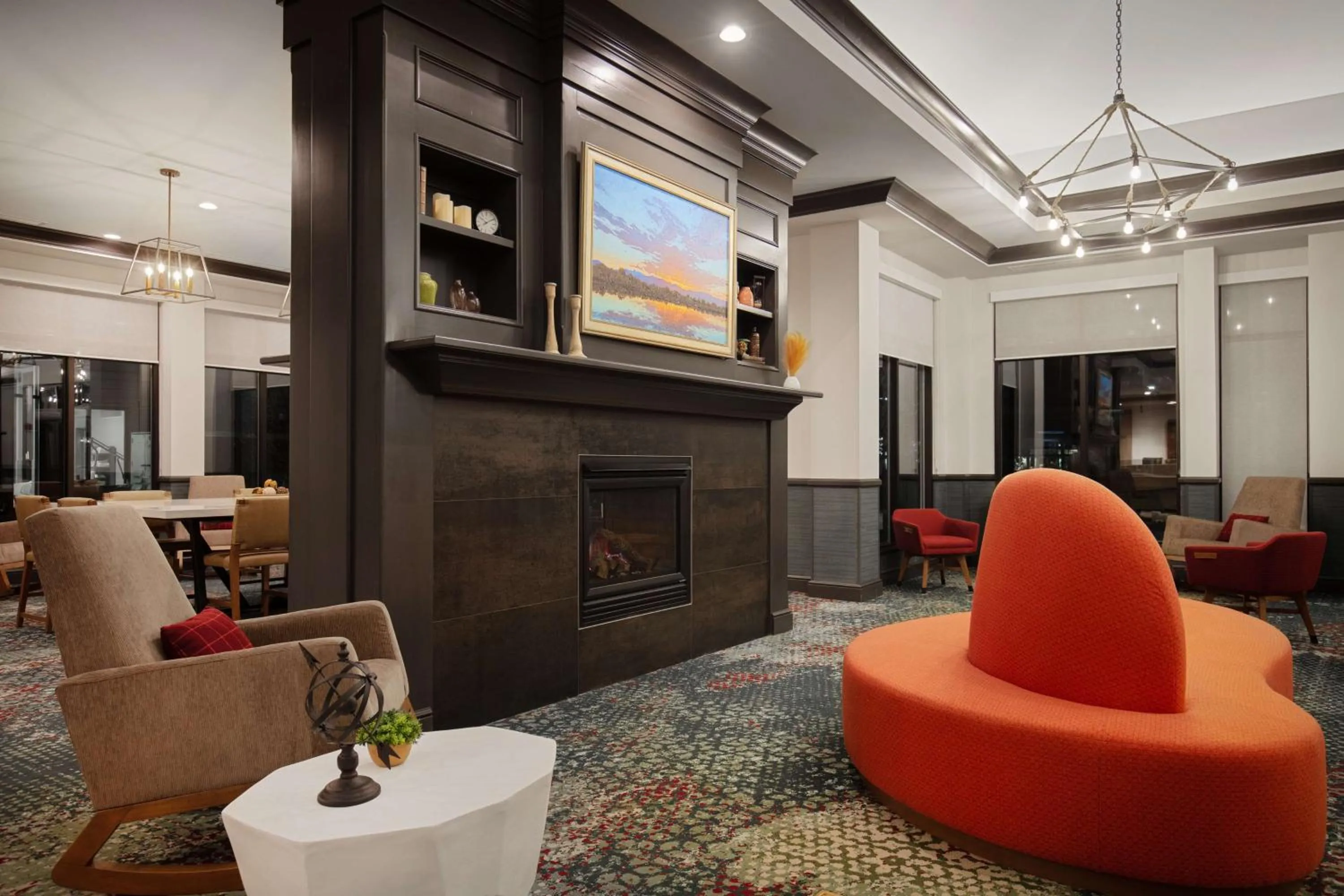 Lobby or reception in Hilton Garden Inn Kalispell
