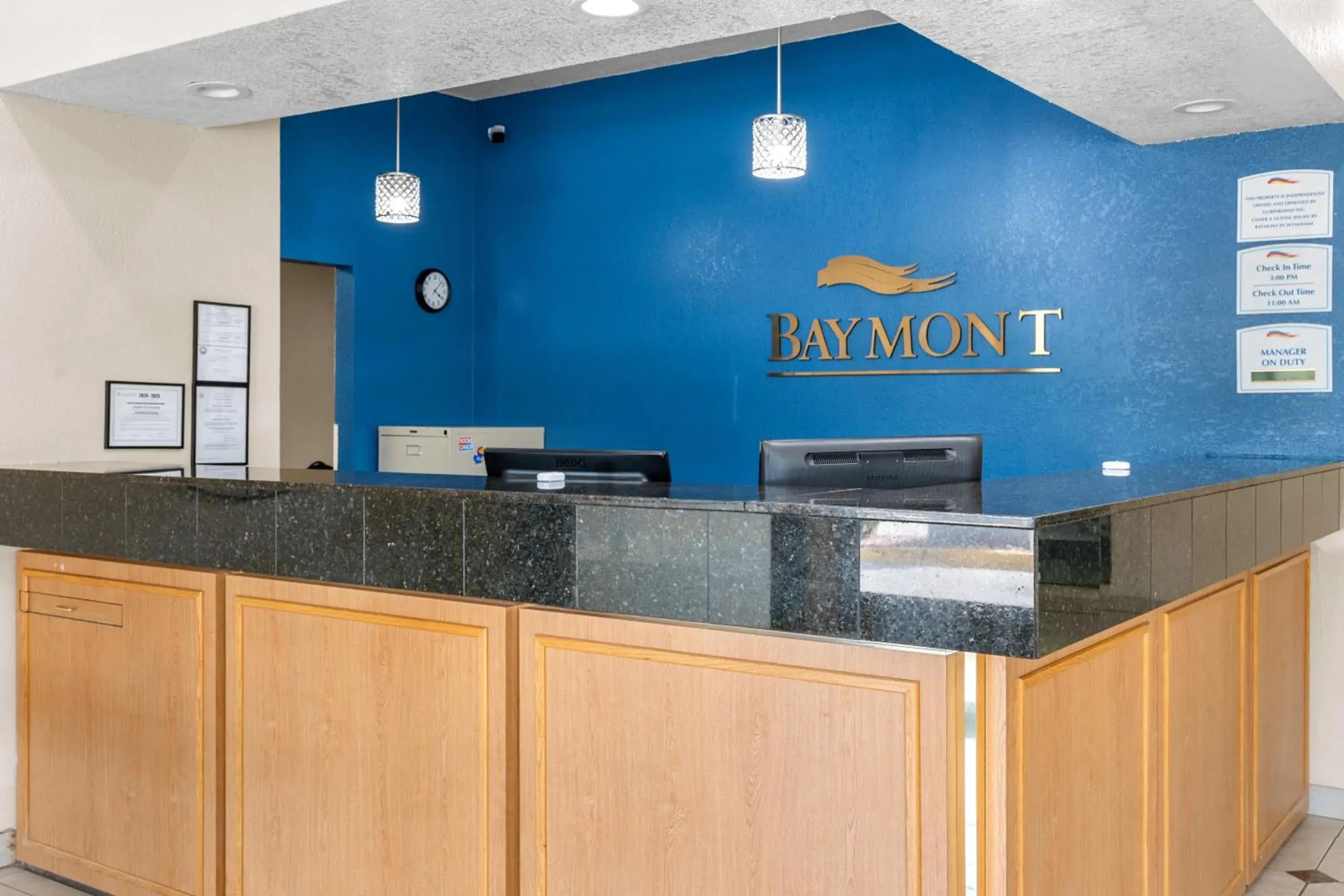 Lobby or reception in Baymont by Wyndham Lawrence Lobby or reception in Baymont by Wyndham Lawrence