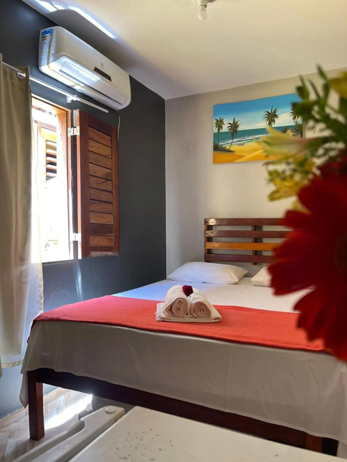 Bedroom, Bed in Pousada Nascer do Sol