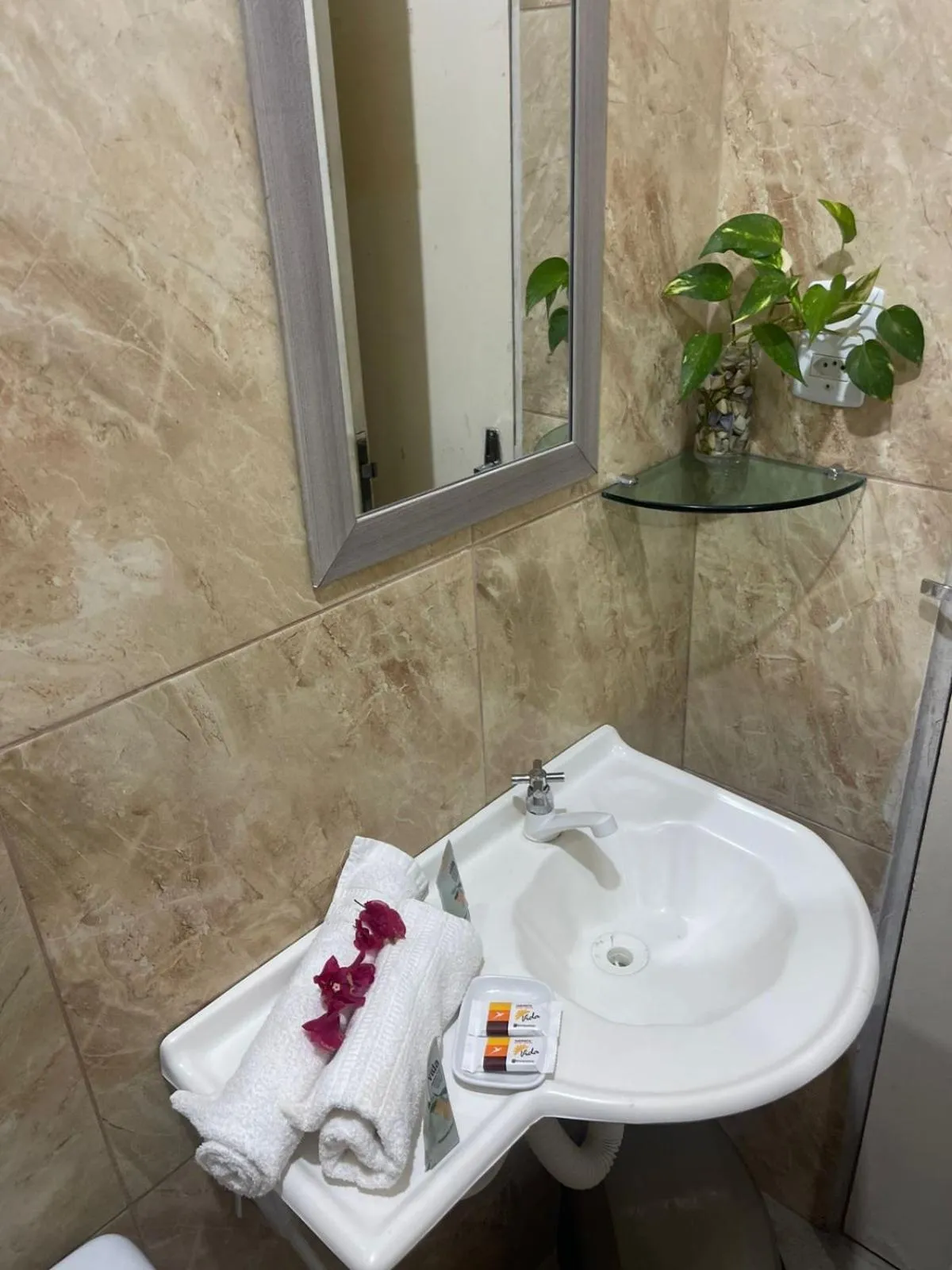 Bathroom in Pousada Nascer do Sol